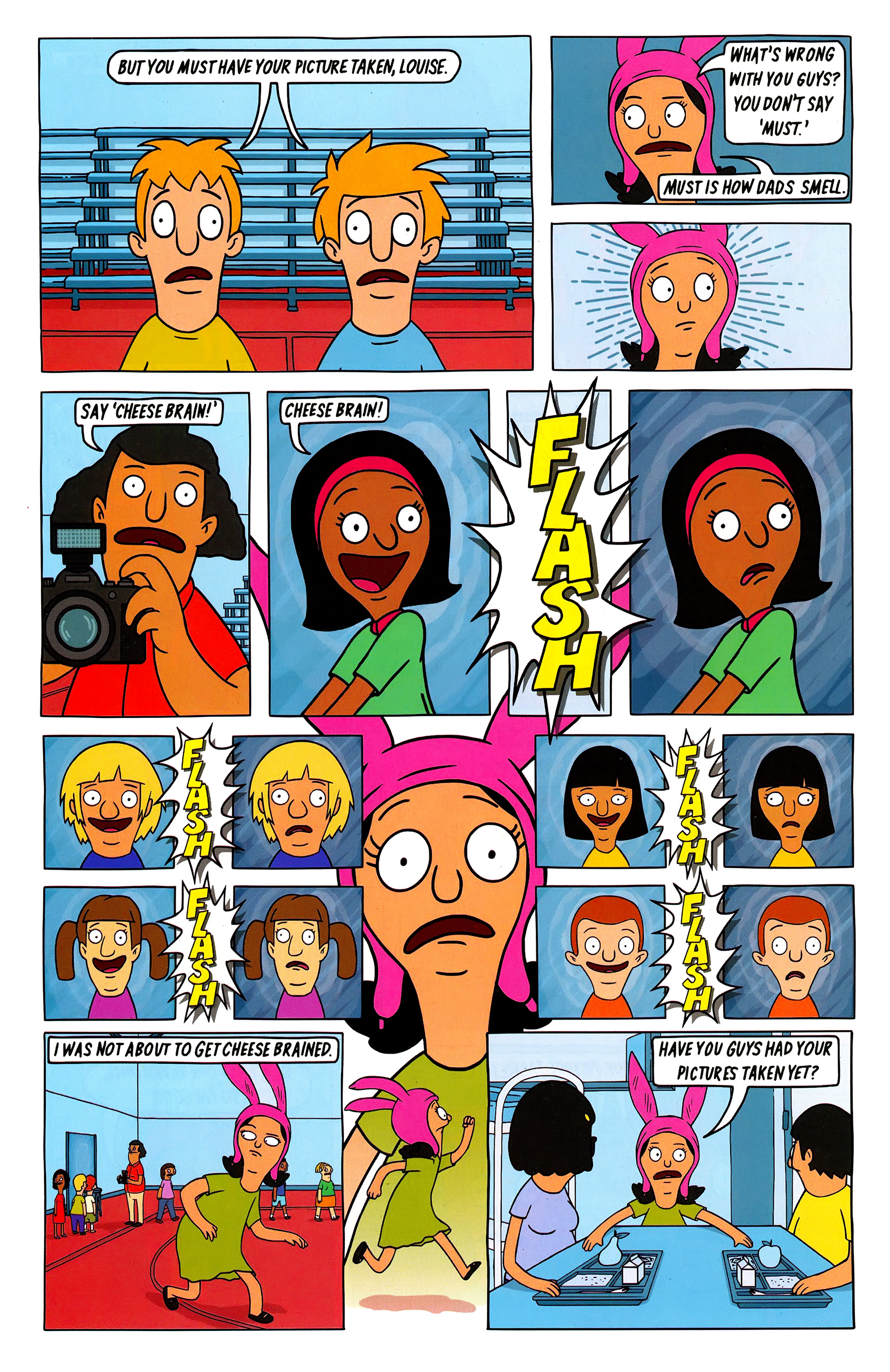 Read online Free Comic Book Day 2015 comic -  Issue # Bob's Burgers - 31
