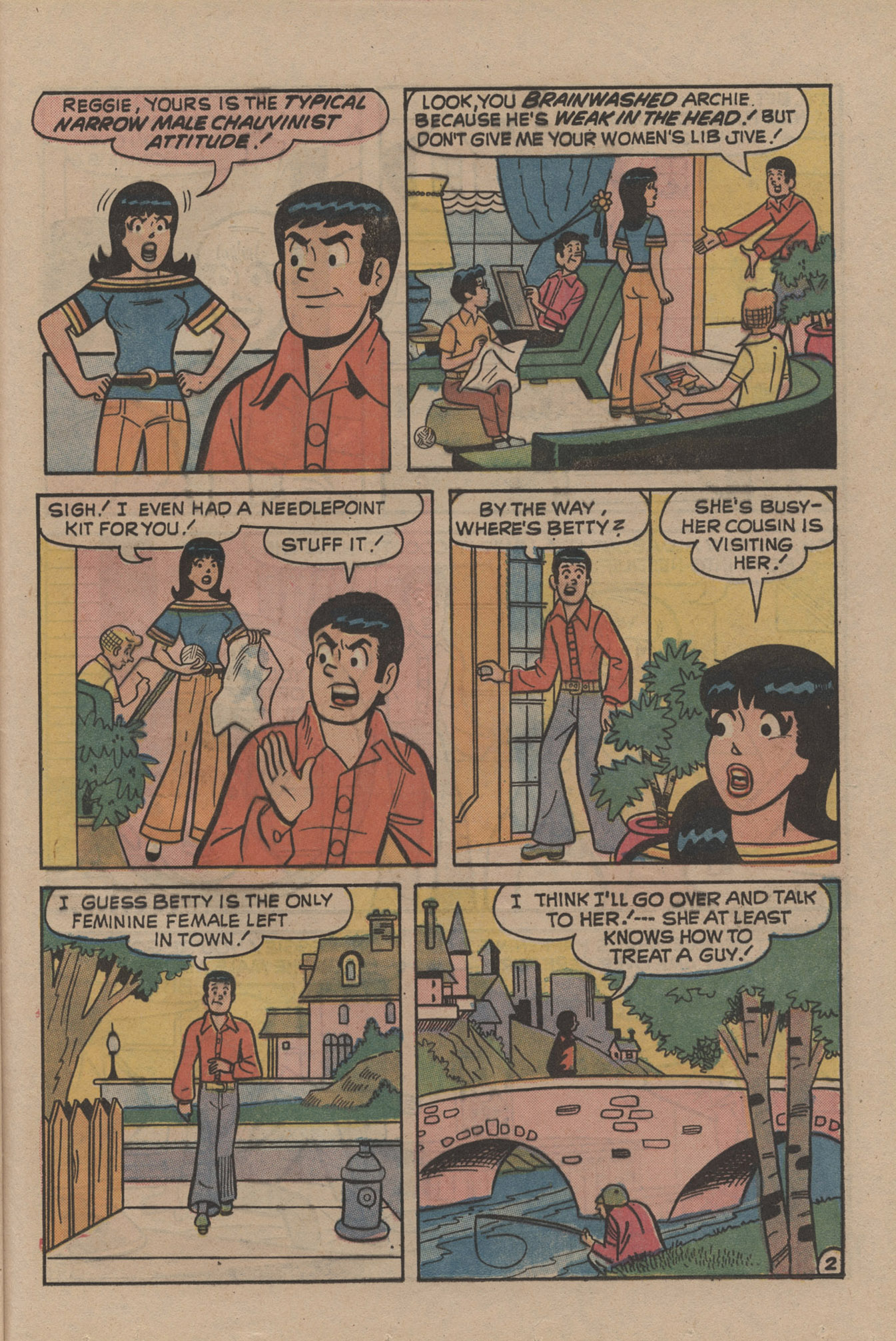 Read online Reggie and Me (1966) comic -  Issue #67 - 37