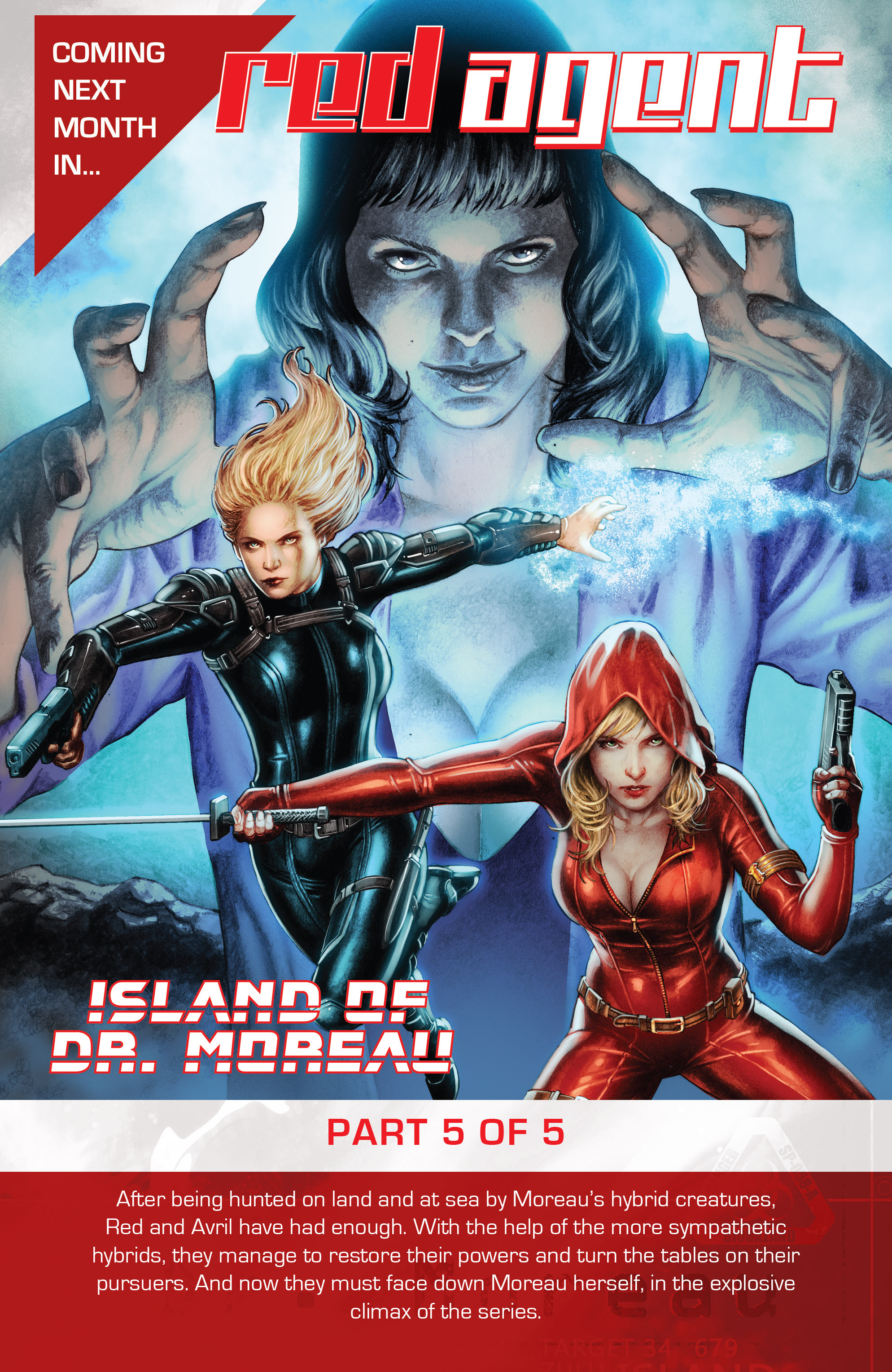Read online Red Agent: Island of Dr Moreau comic -  Issue #4 - 24
