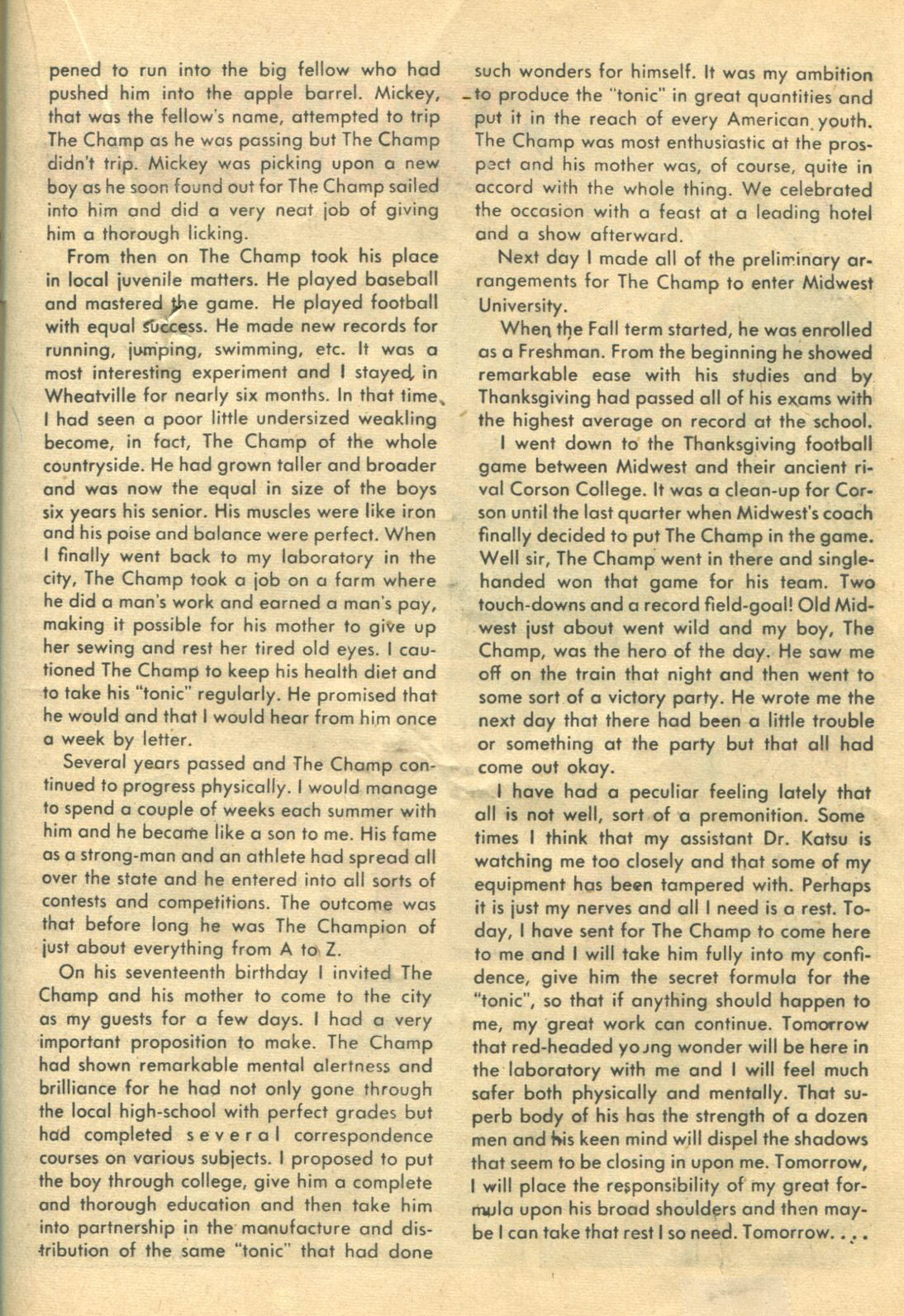 Read online Champion Comics comic -  Issue #2 - 35