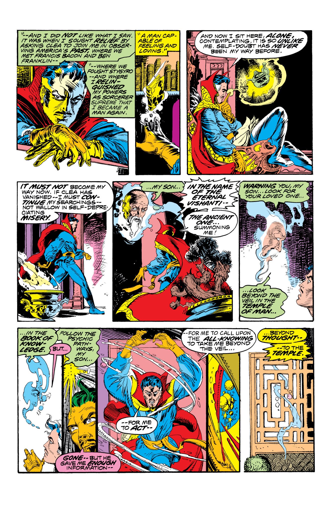 Read online Marvel Masterworks: Doctor Strange comic -  Issue # TPB 6 (Part 3) - 28