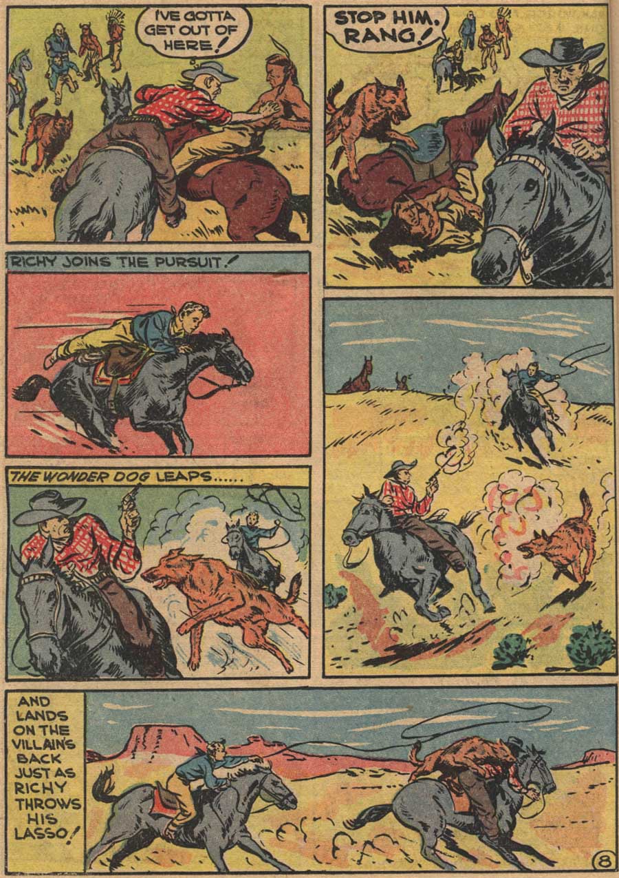 Read online Blue Ribbon Comics (1939) comic -  Issue #7 - 10