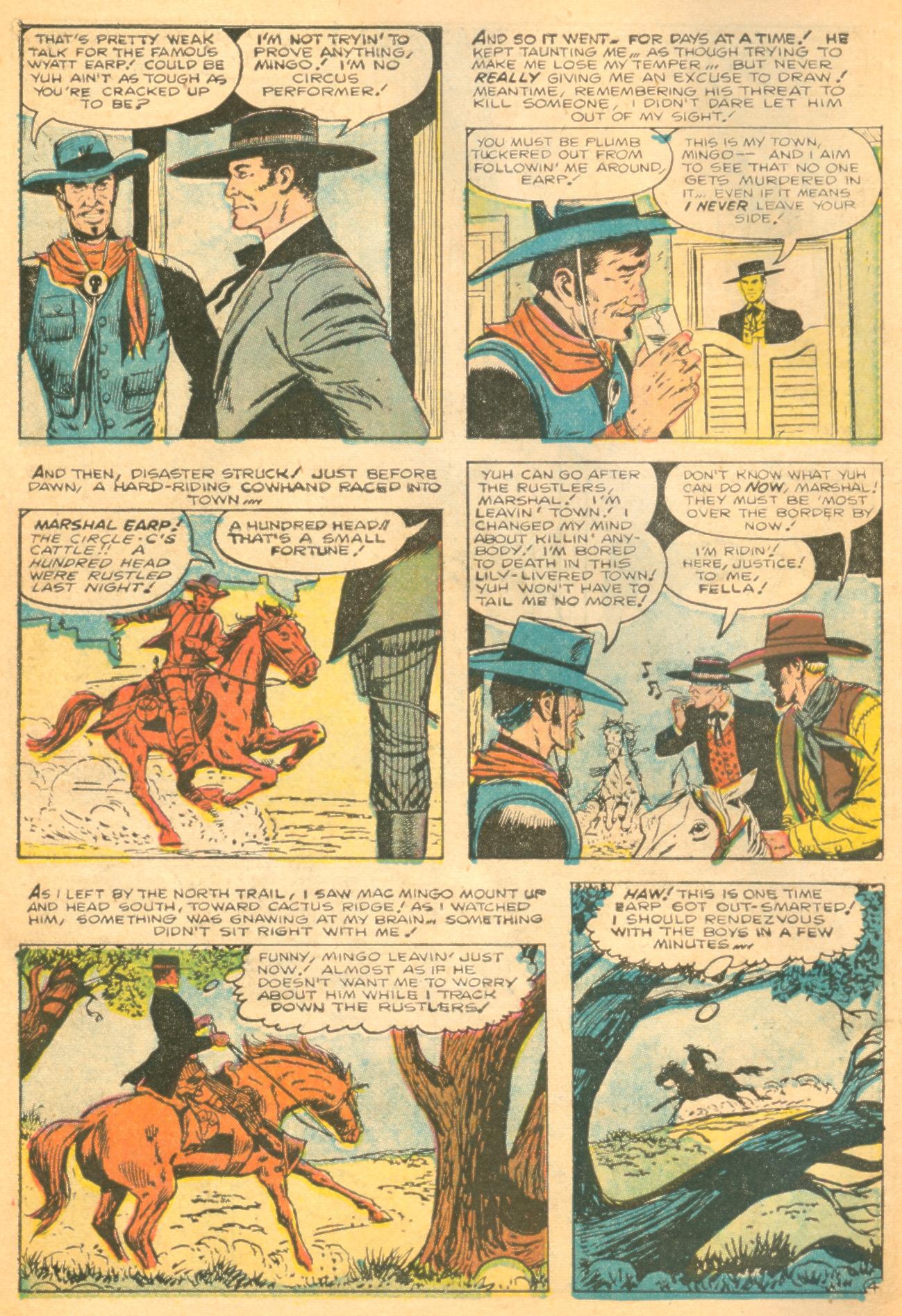 Read online Wyatt Earp comic -  Issue #17 - 6