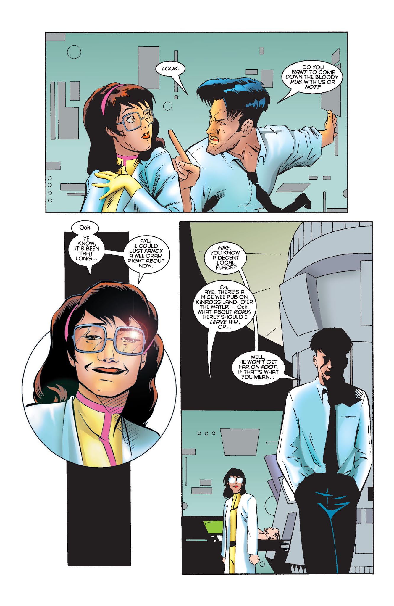 Read online Excalibur Visionaries: Warren Ellis comic -  Issue # TPB 2 (Part 1) - 8