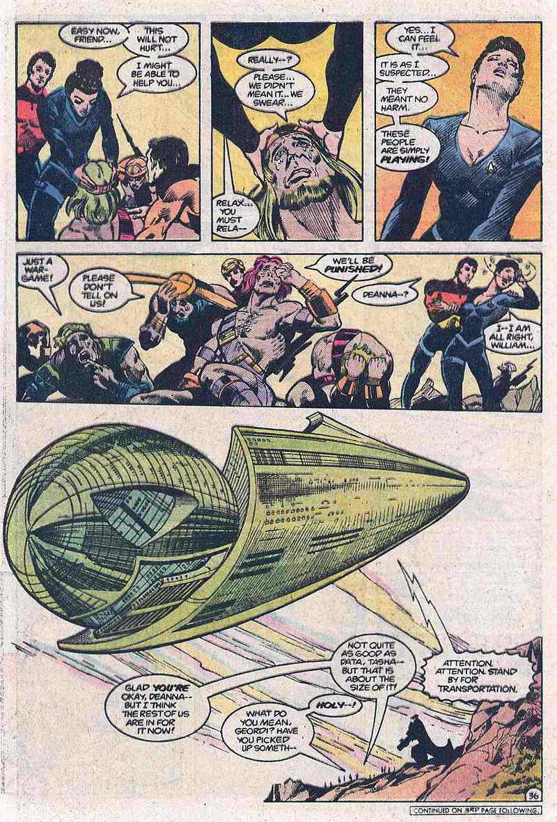Read online Star Trek: The Next Generation (1988) comic -  Issue #1 - 35