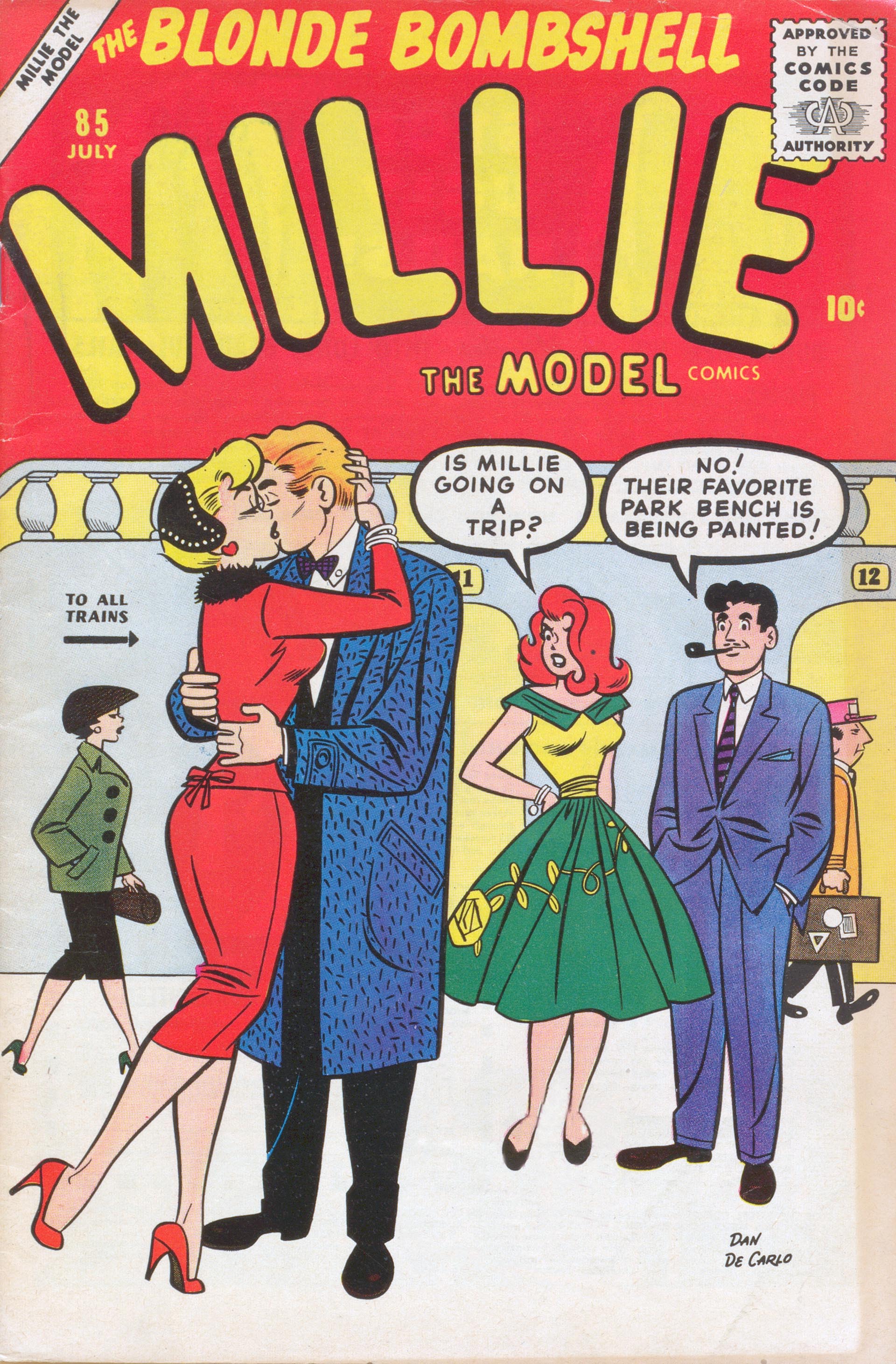 Read online Millie the Model comic -  Issue #85 - 1