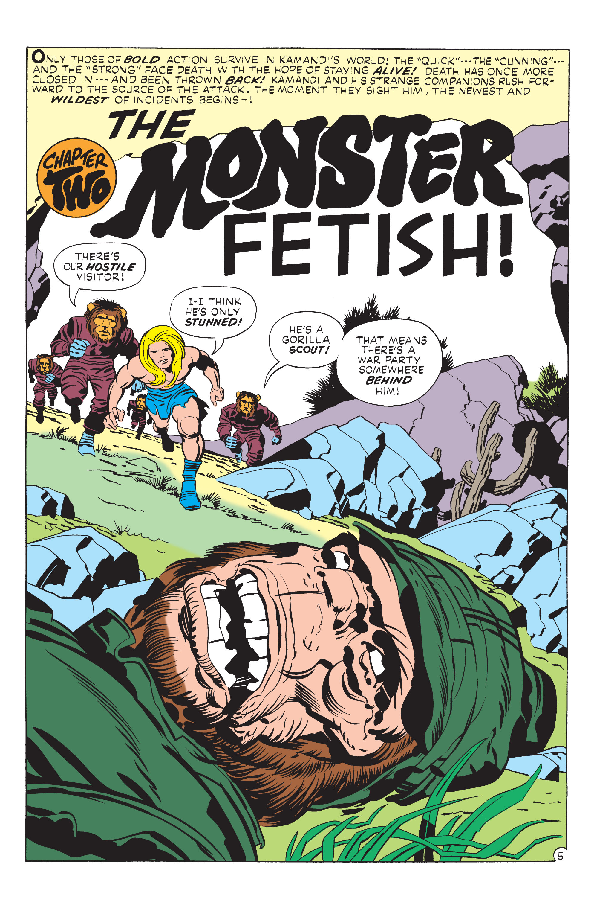 Read online Kamandi, The Last Boy On Earth comic -  Issue #7 - 5