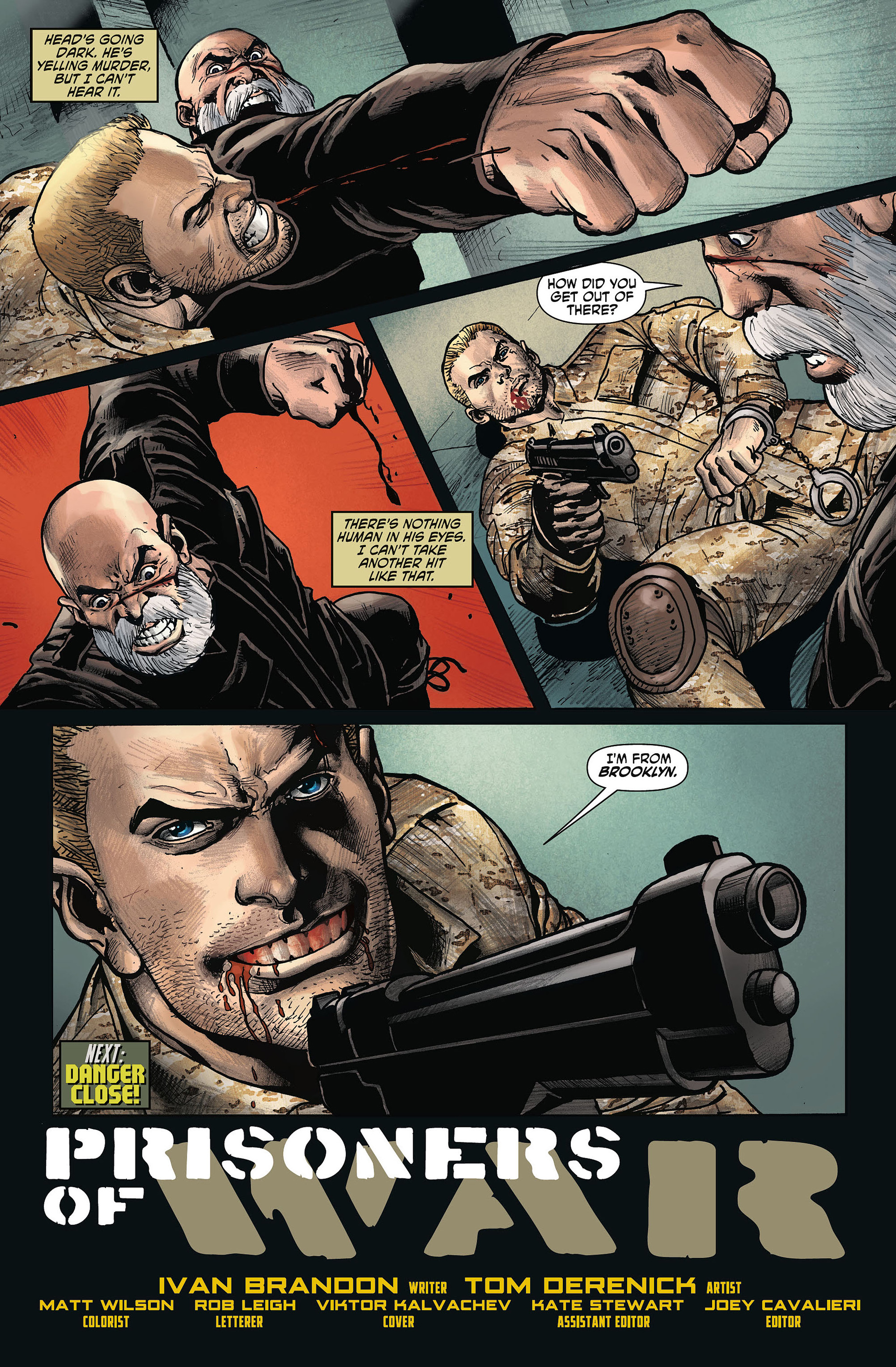 Read online Men of War (2011) comic -  Issue #5 - 21