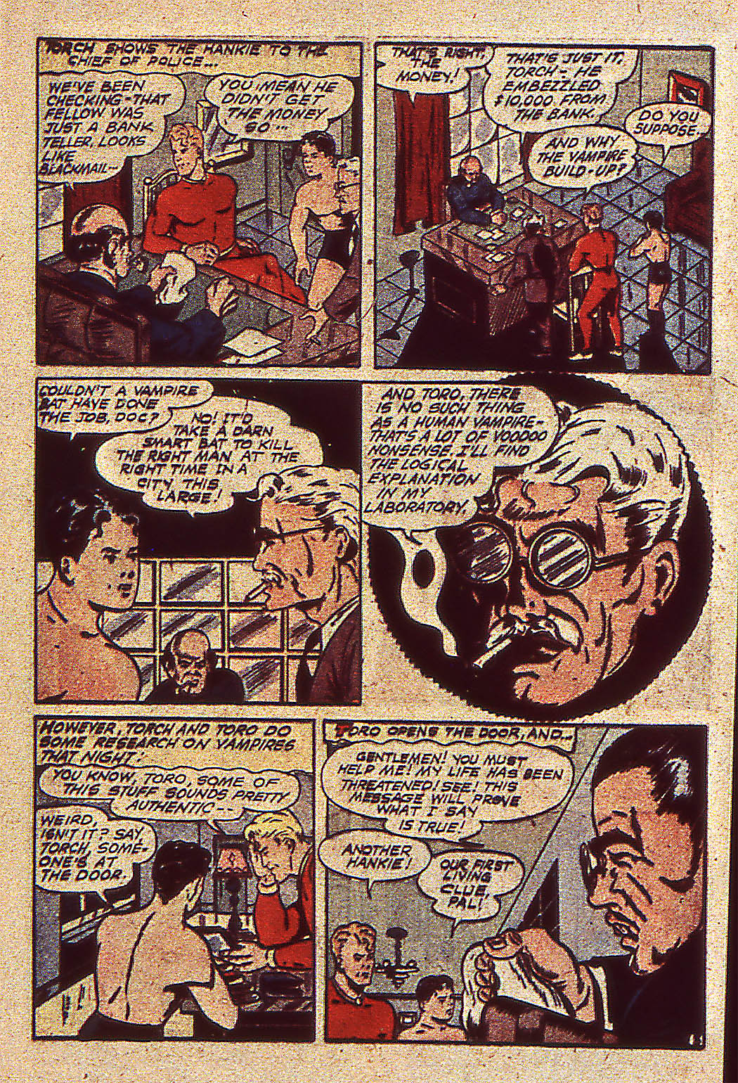 Read online The Human Torch (1940) comic -  Issue #14 - 17