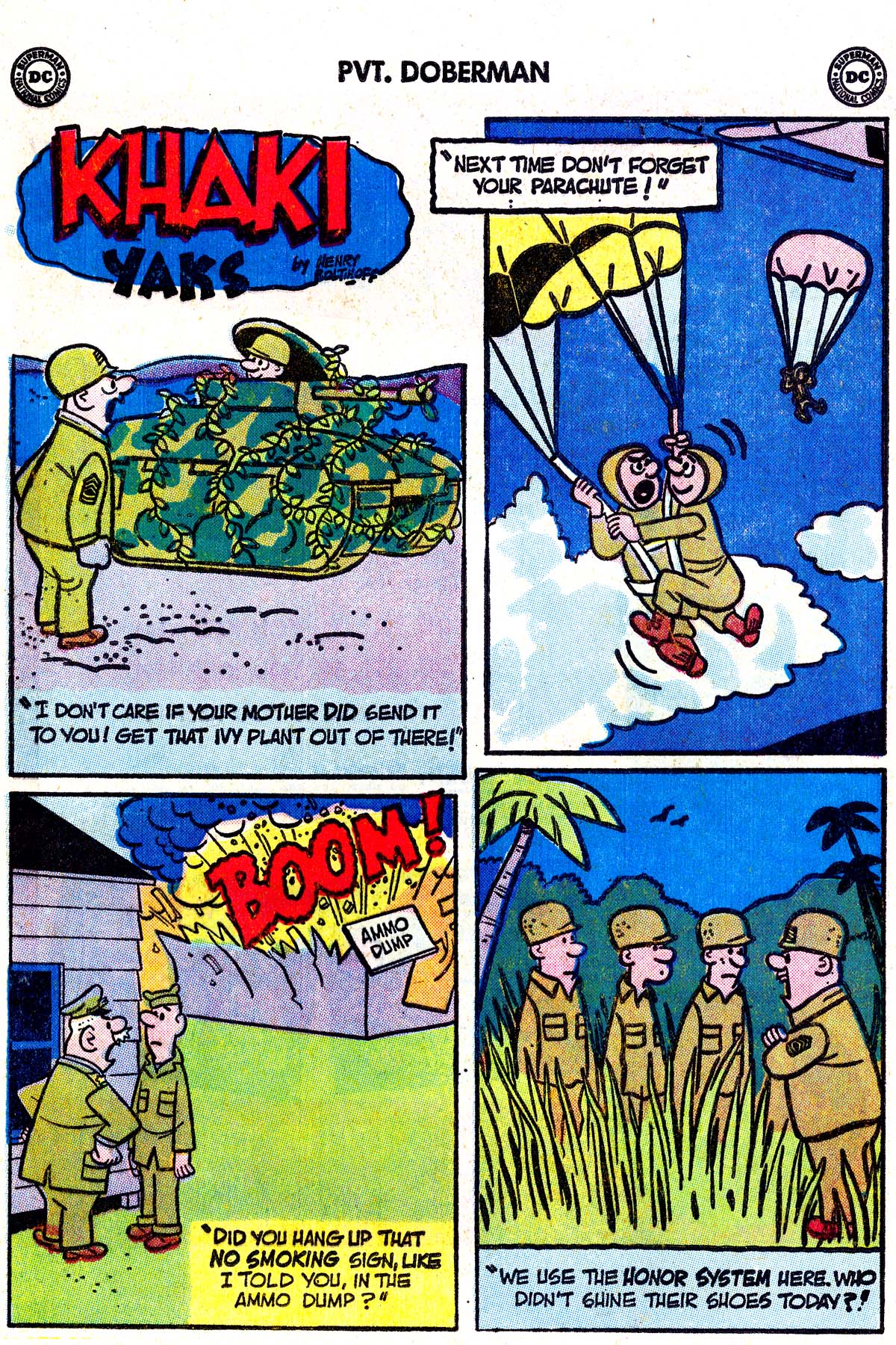 Read online Sgt. Bilko's Pvt. Doberman comic -  Issue #8 - 12