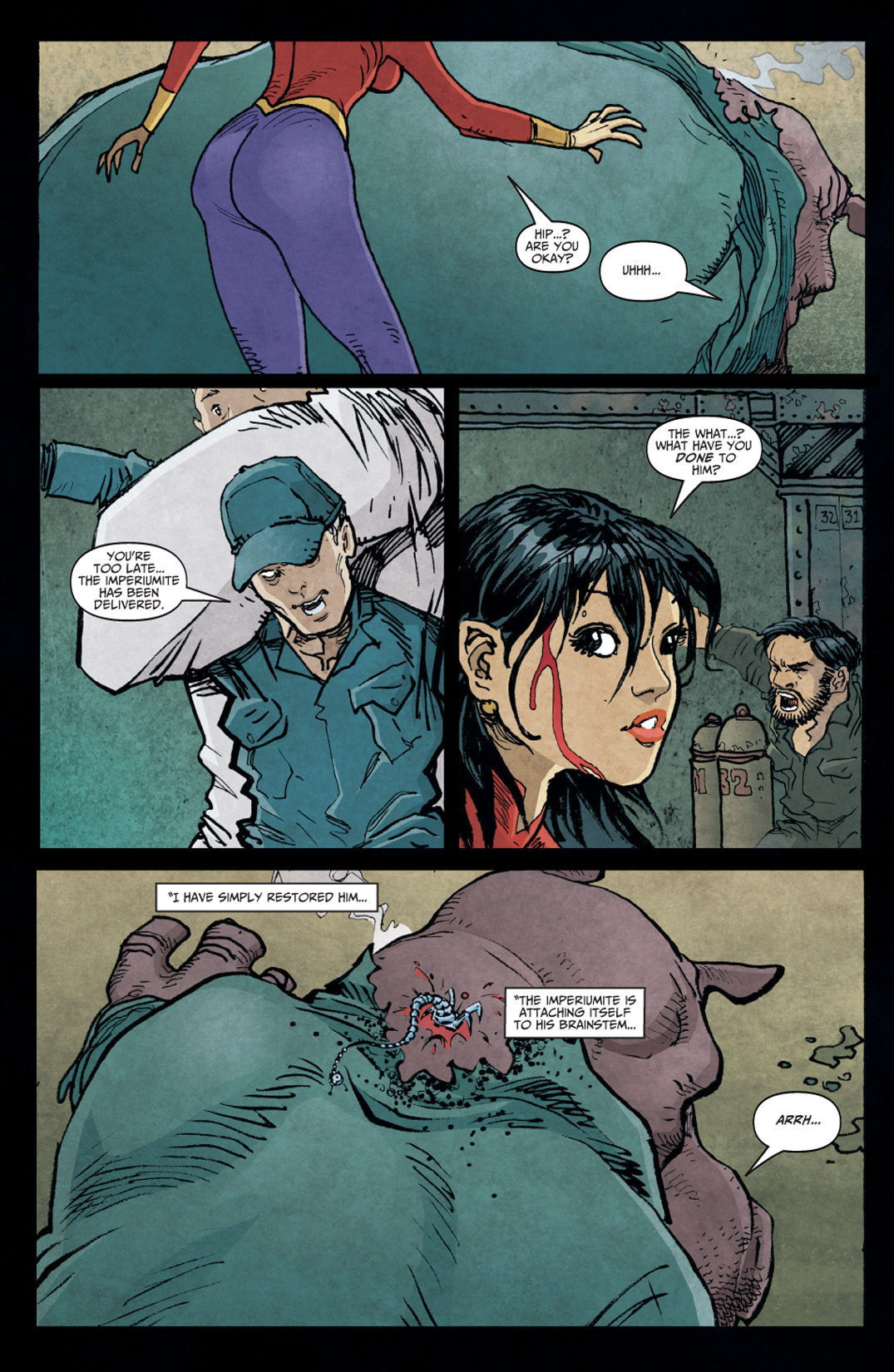 Read online Elephantmen comic -  Issue #23 - 26