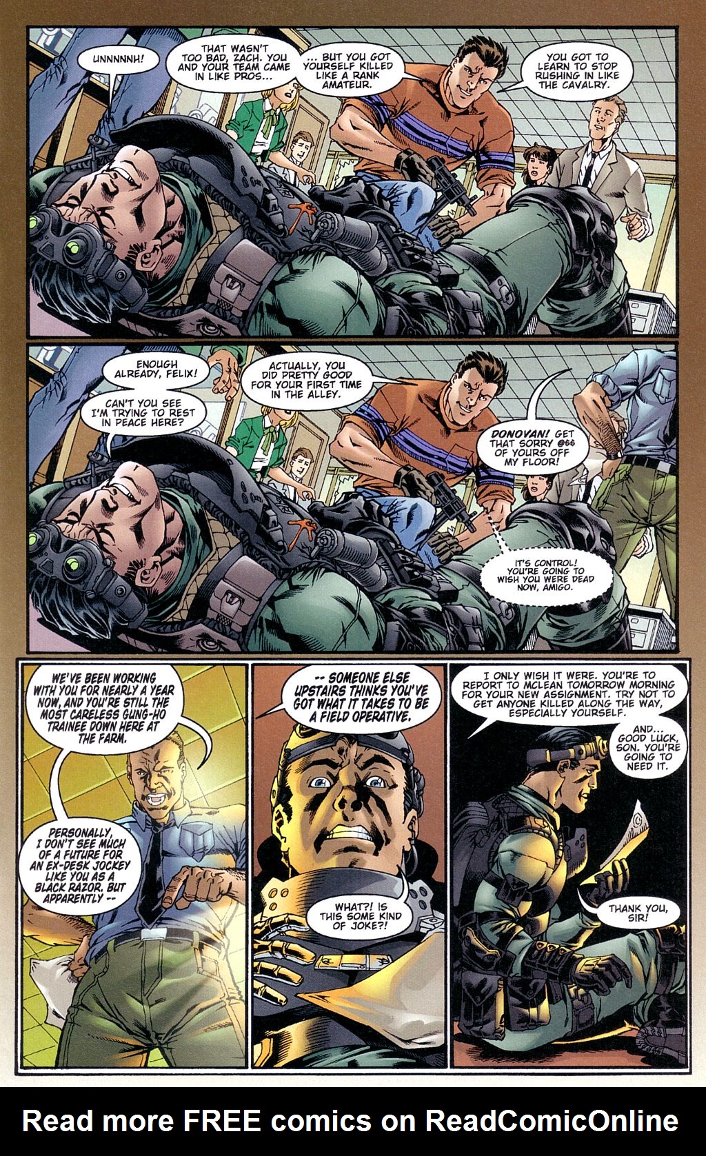 Read online The Patriots comic -  Issue #1 - 10