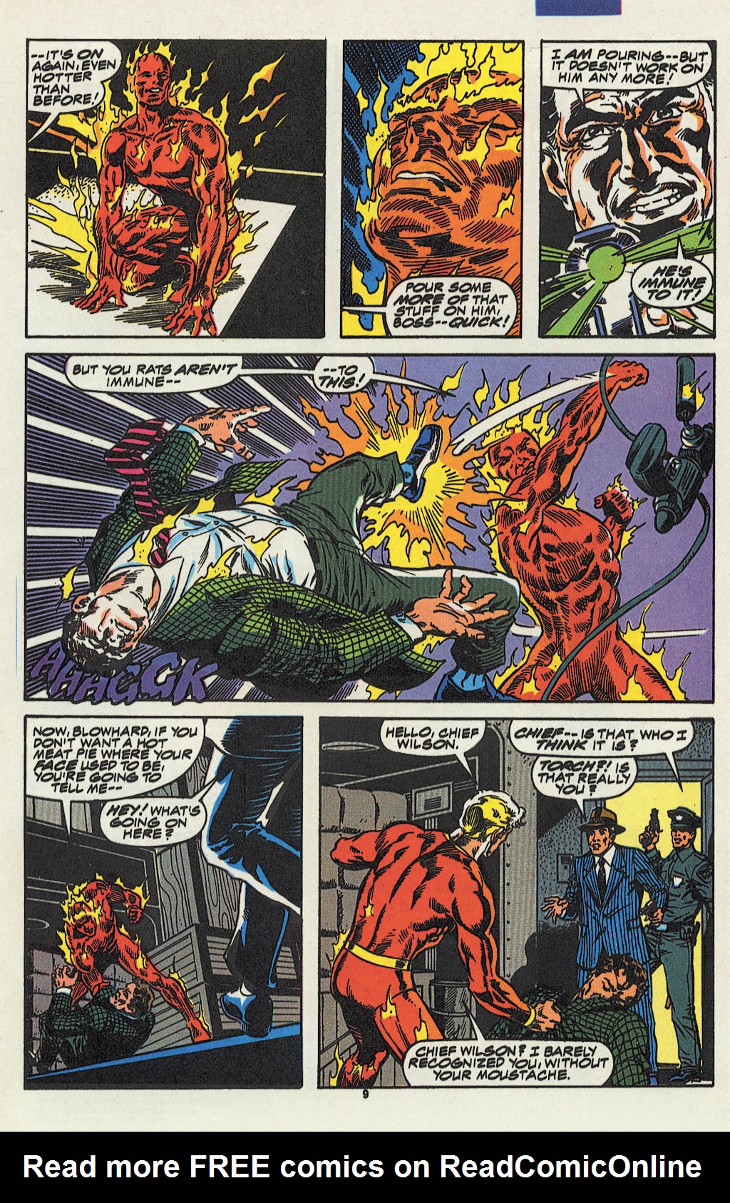 Read online The Saga of the Original Human Torch comic -  Issue #4 - 8