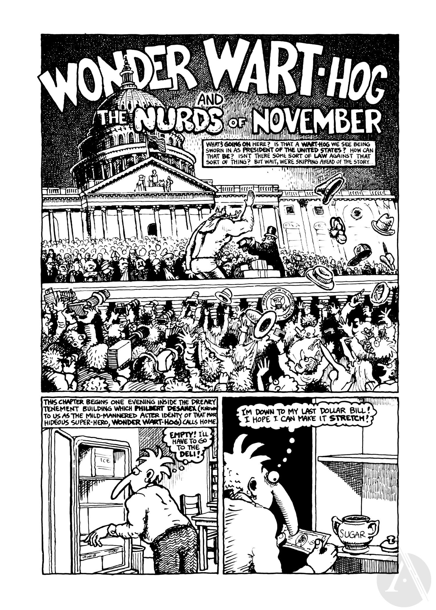 Read online Wonder Wart-hog and the Nurds of November comic -  Issue # Full - 3