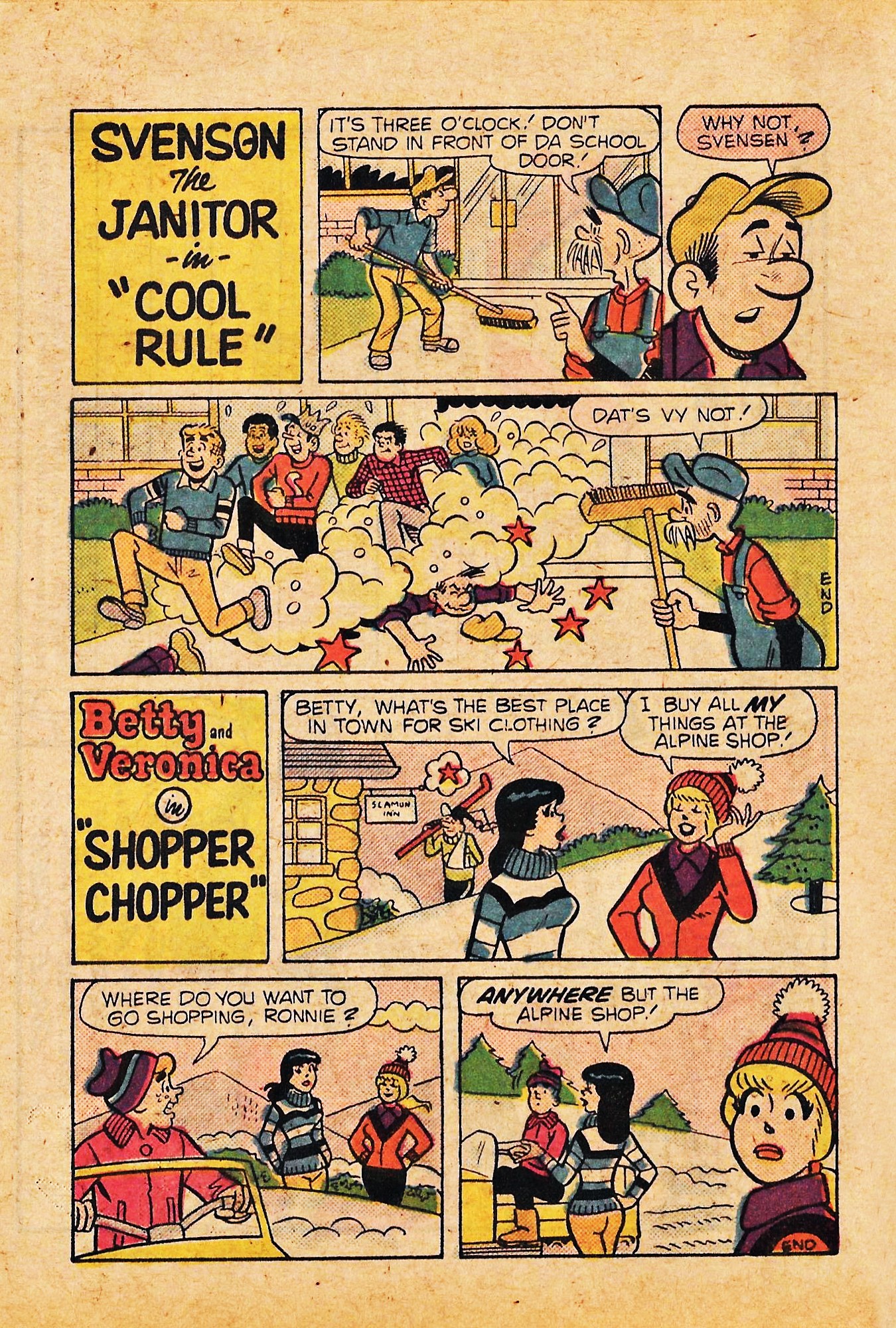Read online Betty and Veronica Digest Magazine comic -  Issue #30 - 66