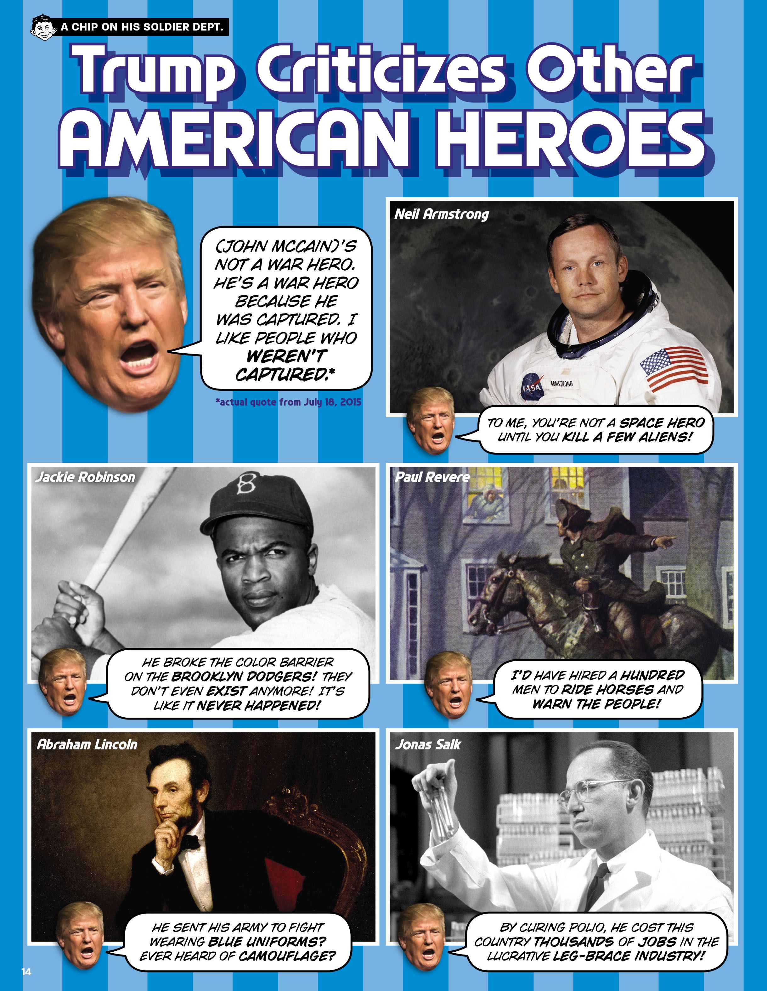 Read online MAD About Trump: A Brilliant Look at Our Brainless President comic -  Issue # TPB - 16