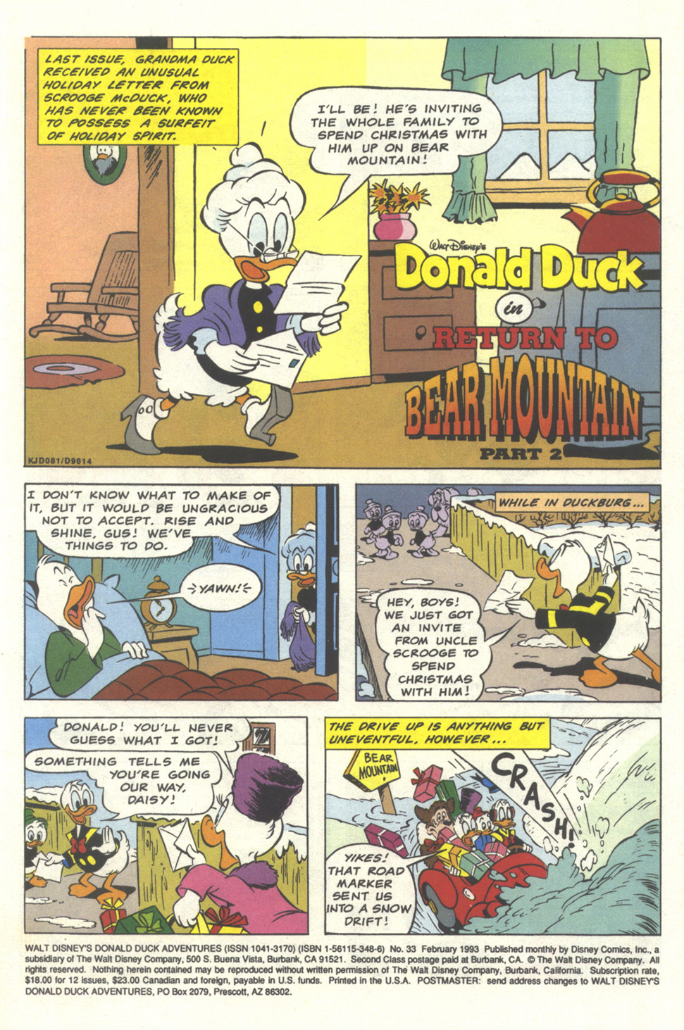 Read online Donald Duck Adventures comic -  Issue #33 - 3