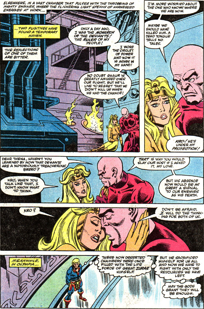 Read online Eternals (1985) comic -  Issue #9 - 7