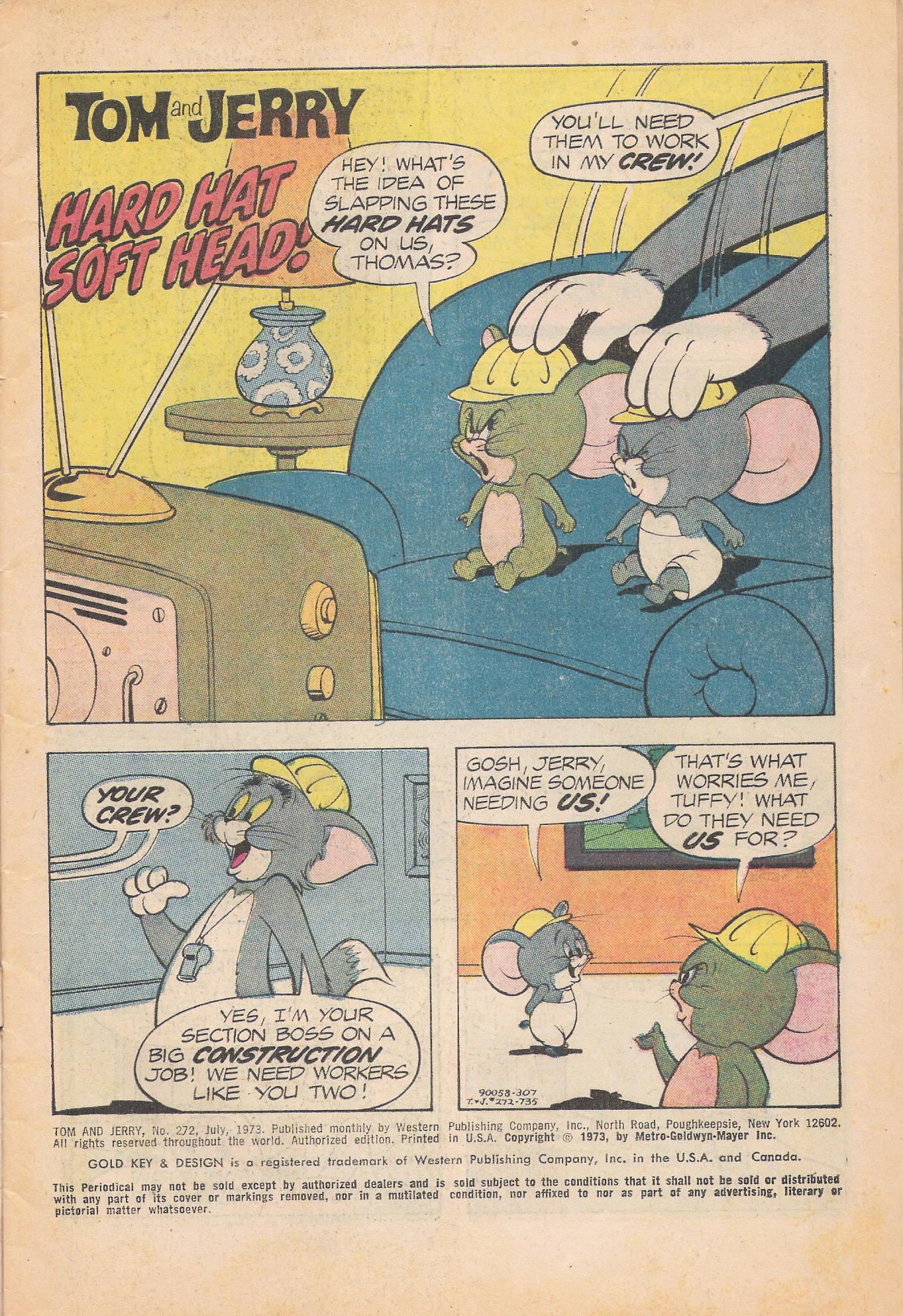Read online Tom and Jerry comic -  Issue #272 - 3