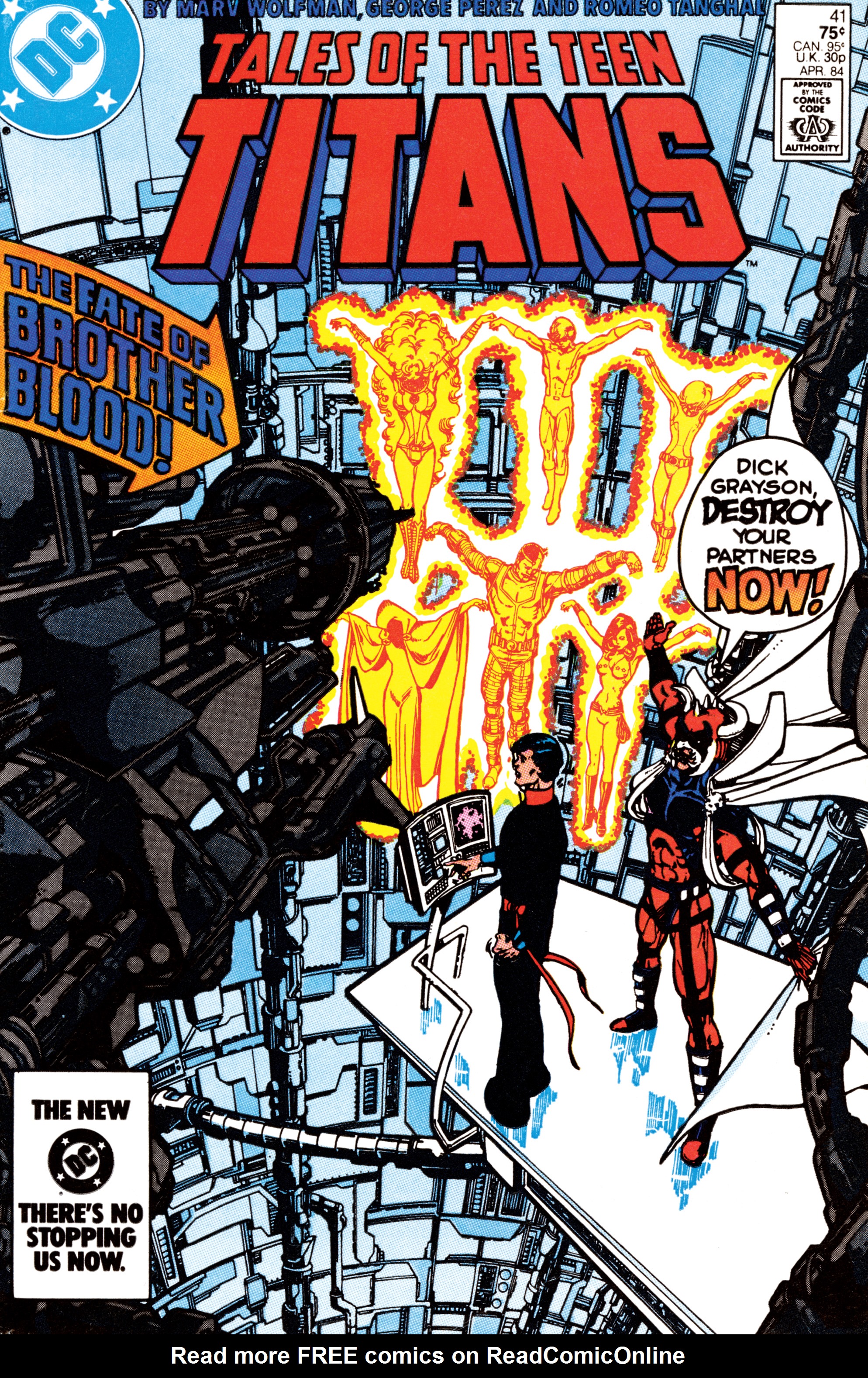 Read online Tales of the Teen Titans comic -  Issue #41 - 1