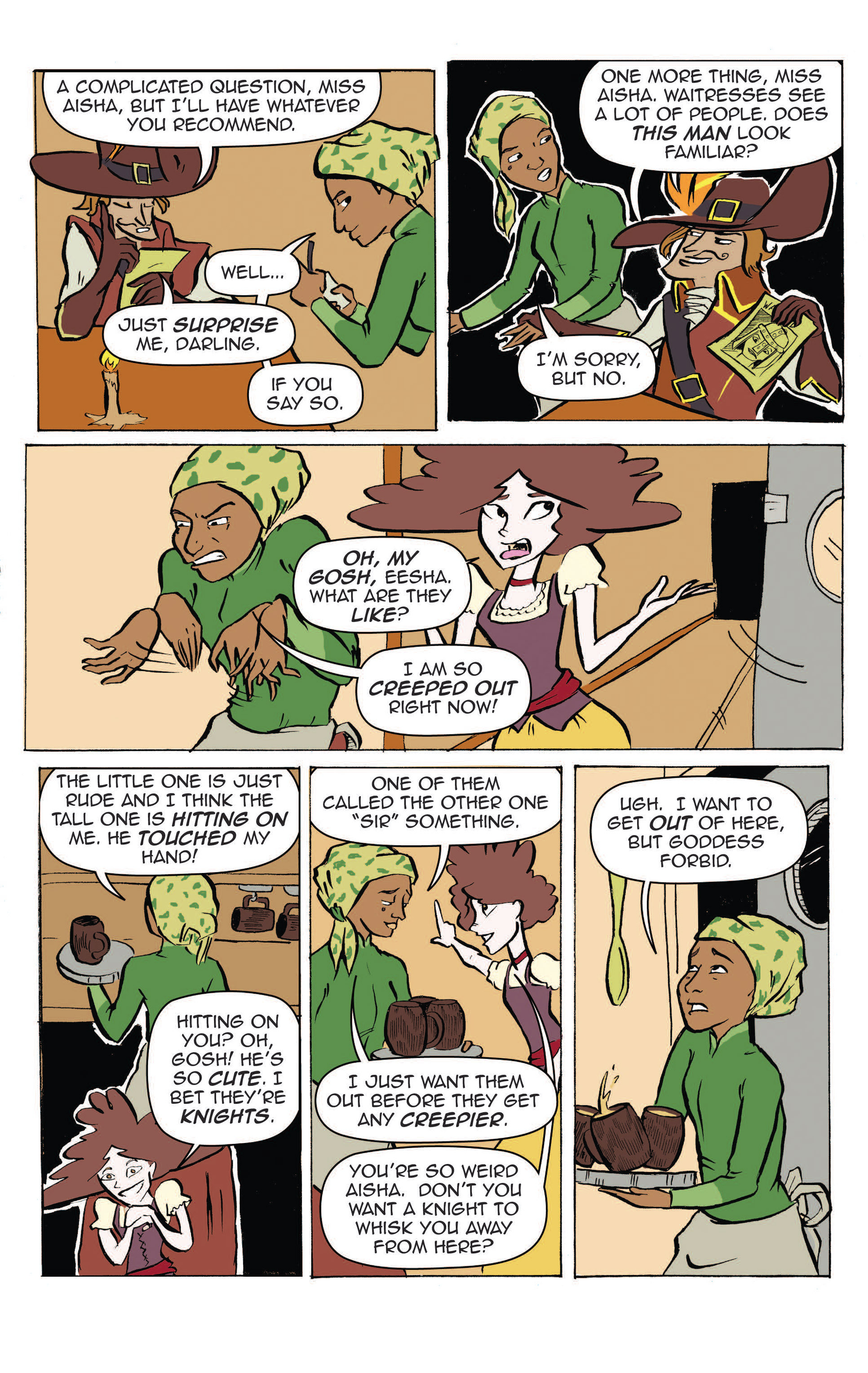 Read online Princeless Vol 2 comic -  Issue # _Special - Waiting - 4