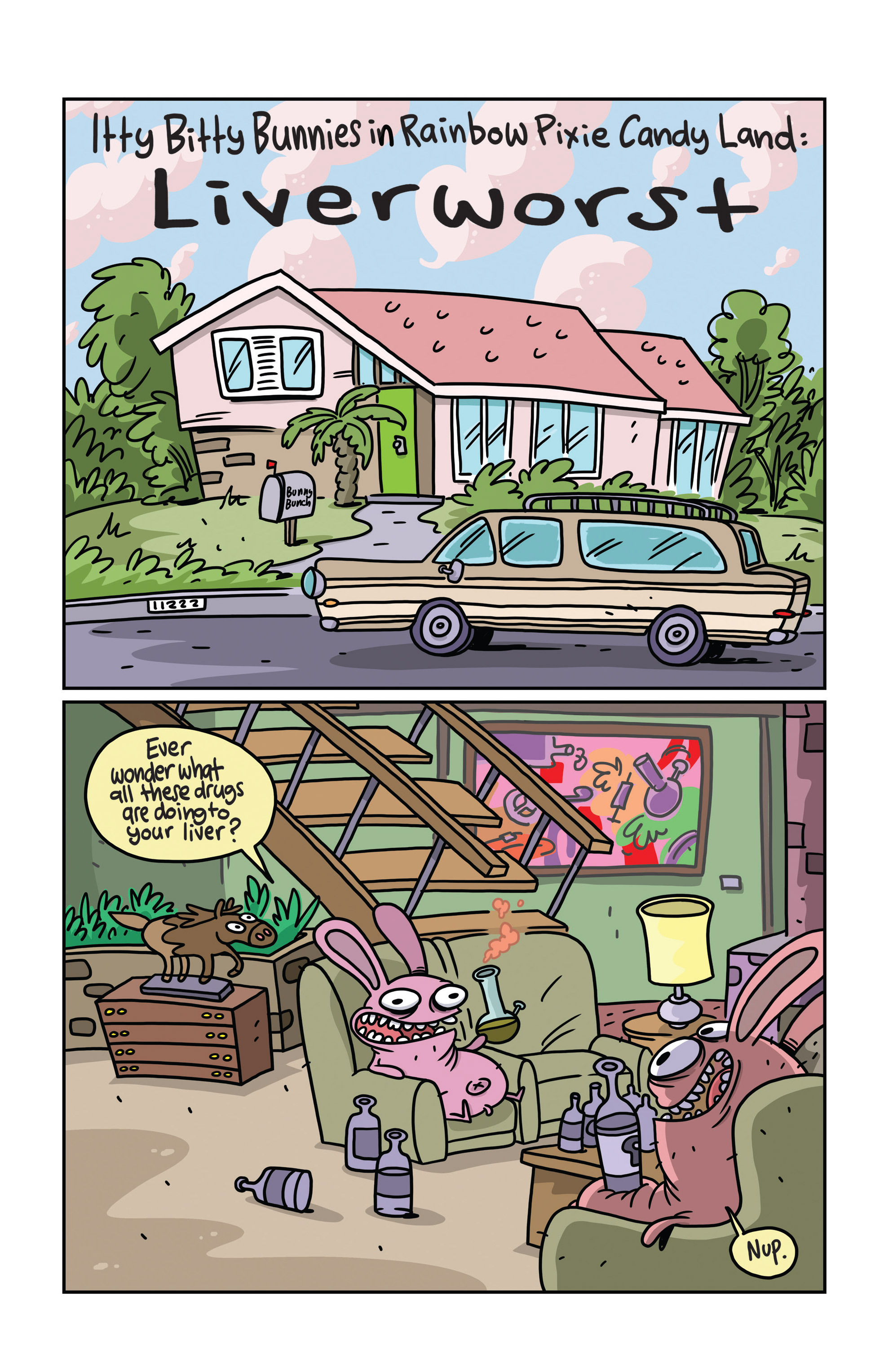 Read online Itty Bitty Bunnies: Friendgasm comic -  Issue # Full - 6