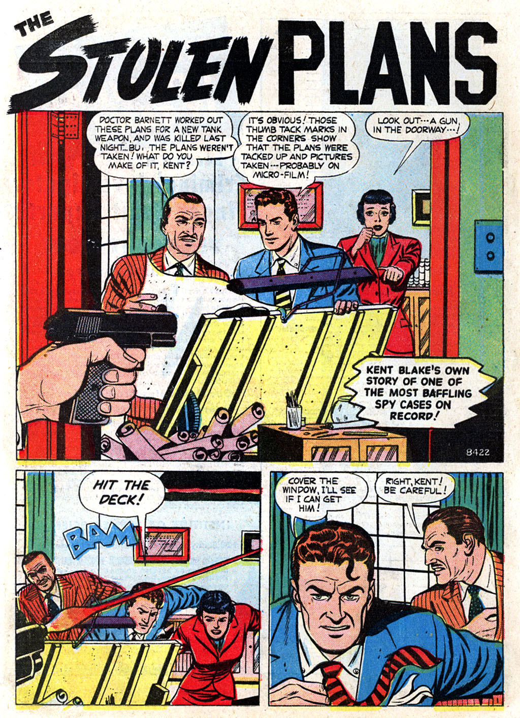 Read online Kent Blake of the Secret Service comic -  Issue #3 - 12