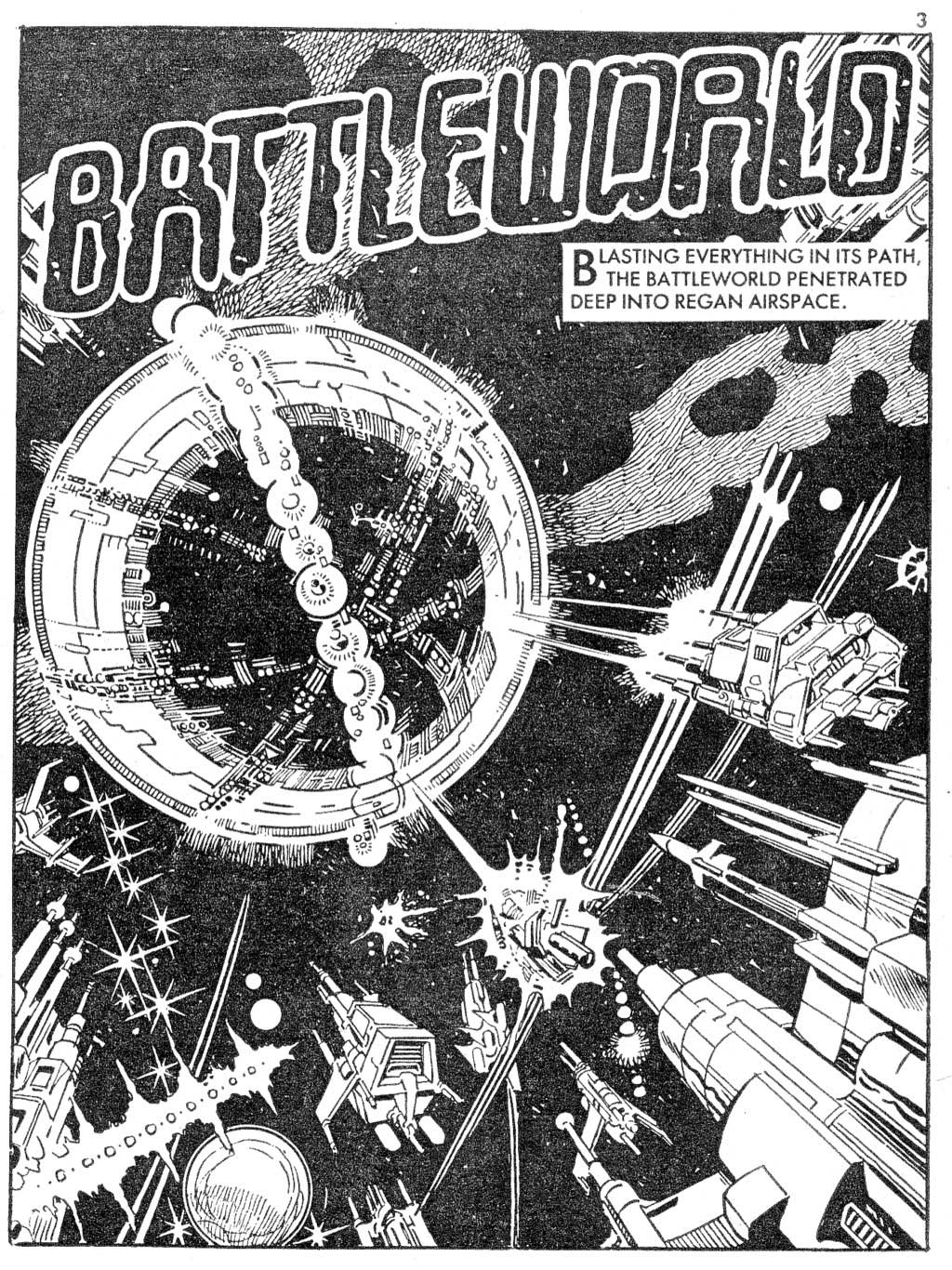 Read online Starblazer comic -  Issue #159 - 3