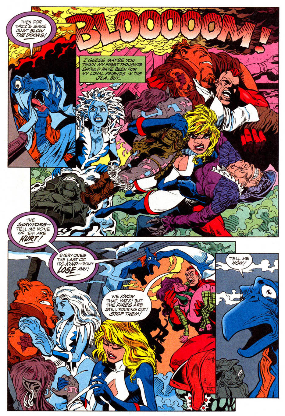 Read online Justice League America comic -  Issue #112 - 4