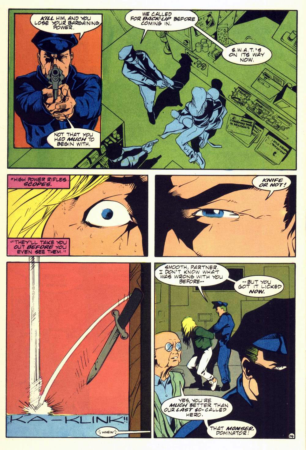 Read online Hero Alliance (1989) comic -  Issue #16 - 16
