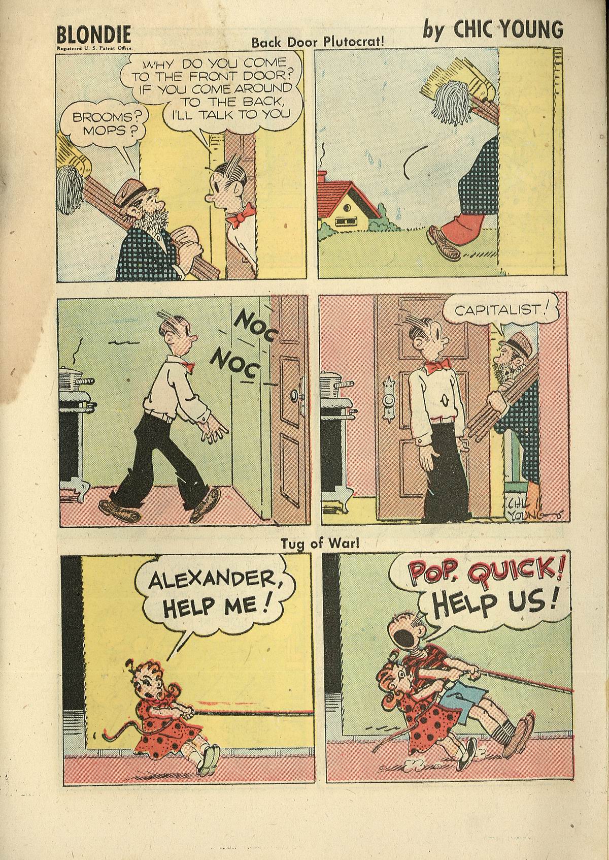 Read online Blondie Comics (1947) comic -  Issue #12 - 29