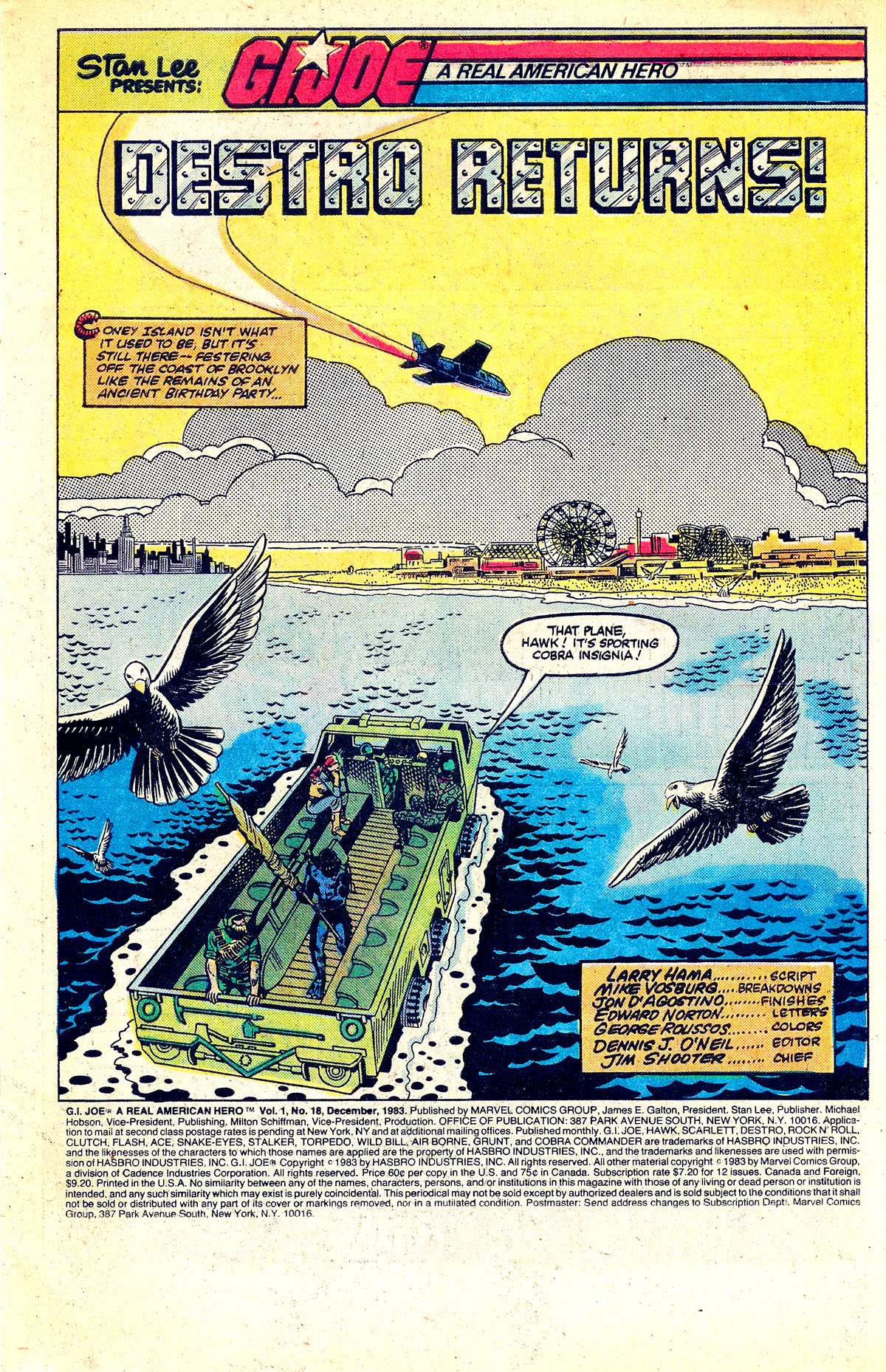 G.I. Joe: A Real American Hero 18 Page 1