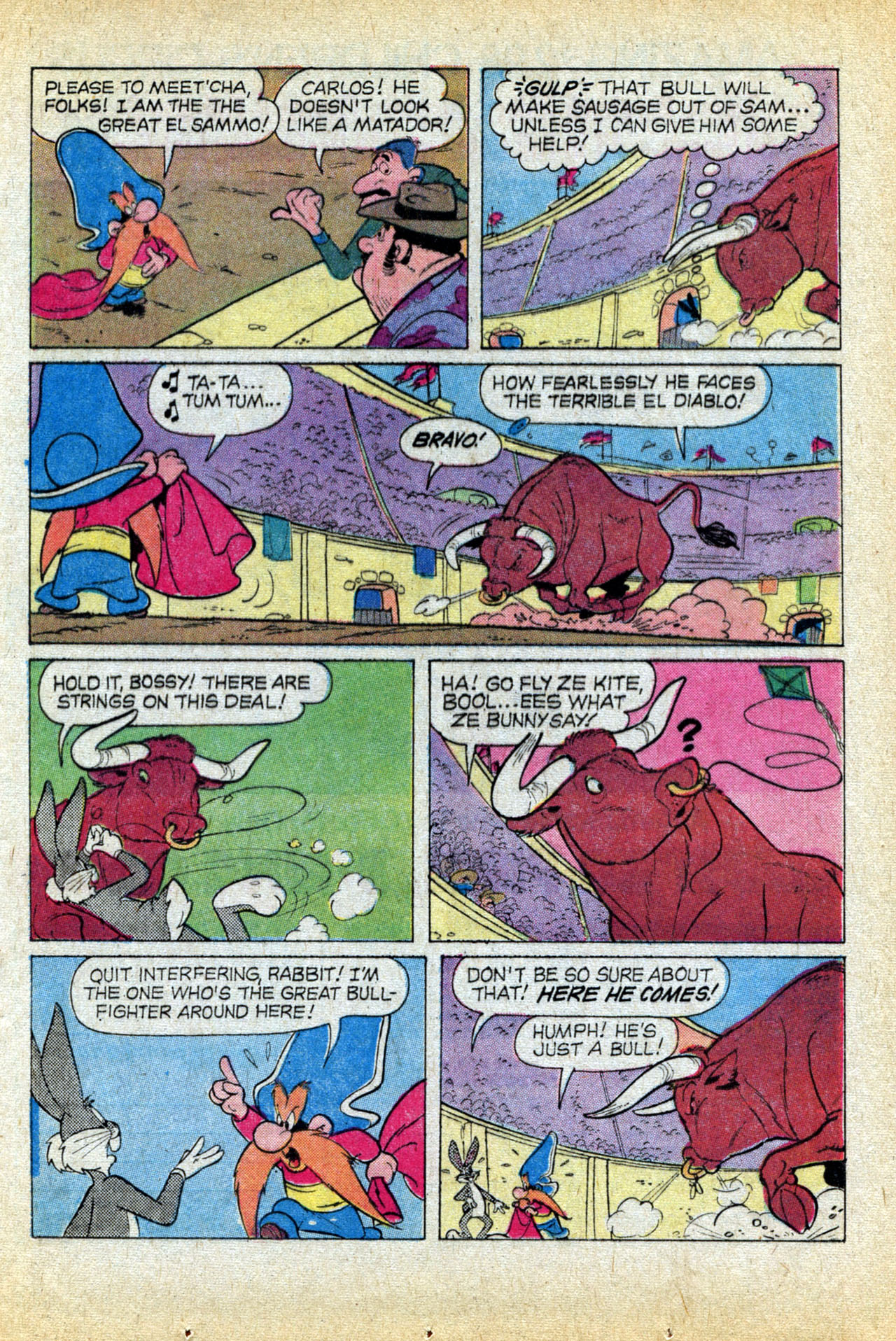 Read online Yosemite Sam and Bugs Bunny comic -  Issue #7 - 13