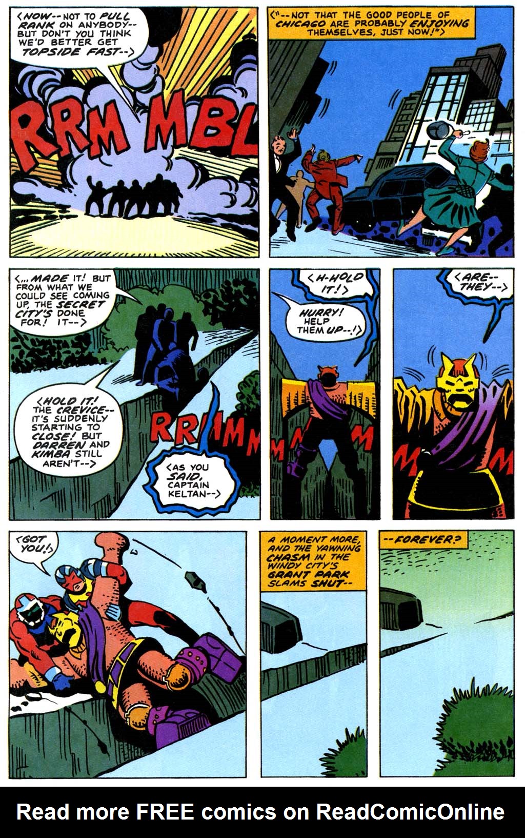 Read online Jack Kirby's Secret City Saga comic -  Issue #4 - 28