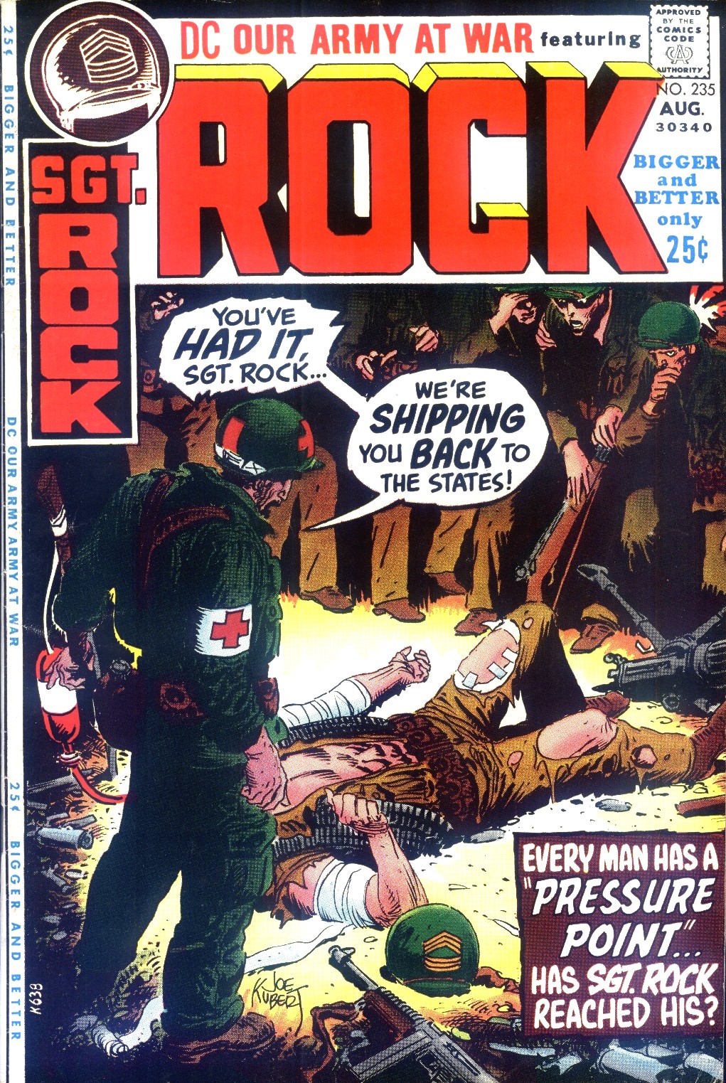 Read online Our Army at War (1952) comic -  Issue #235 - 1
