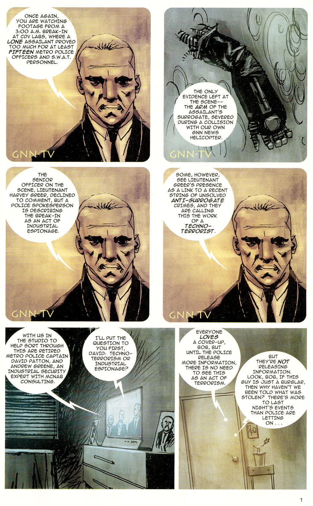 Read online The Surrogates comic -  Issue #4 - 3