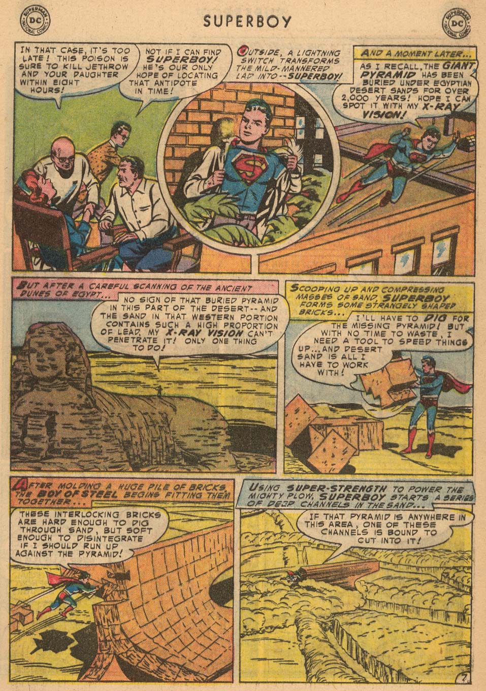 Read online Superboy (1949) comic -  Issue #34 - 8