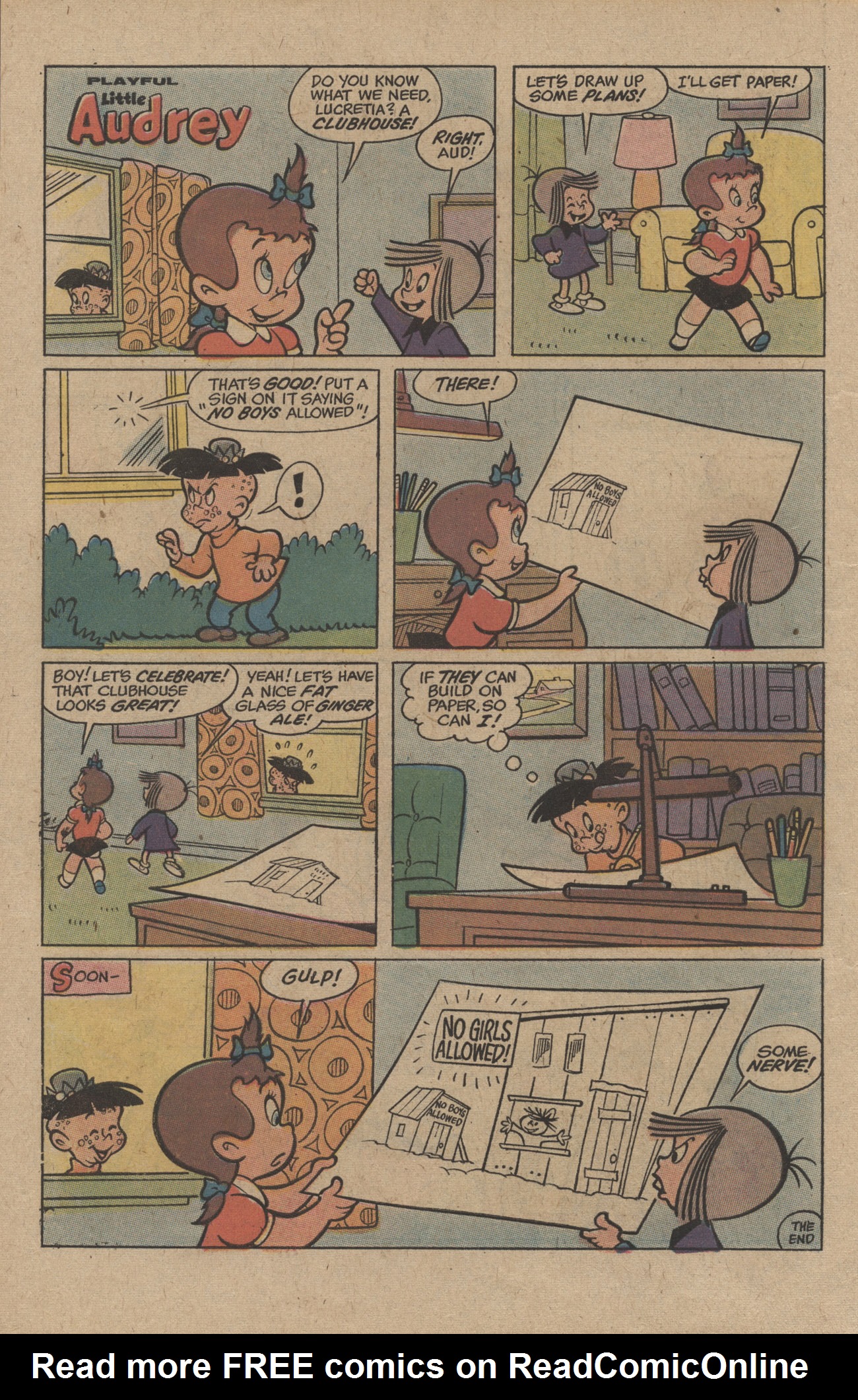 Read online Playful Little Audrey comic -  Issue #116 - 10