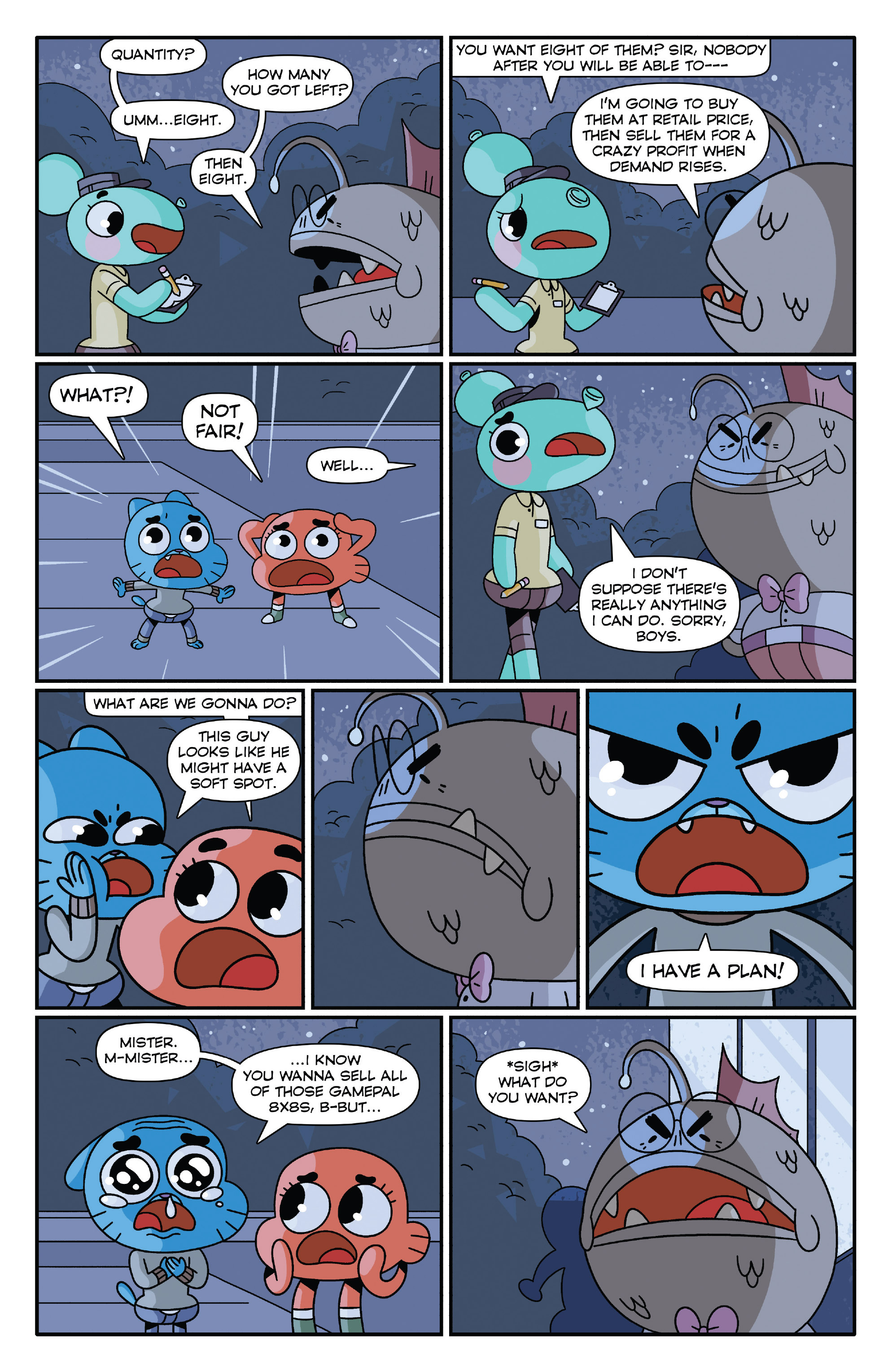 Read online The Amazing World of Gumball comic -  Issue # _Special 1 - 24