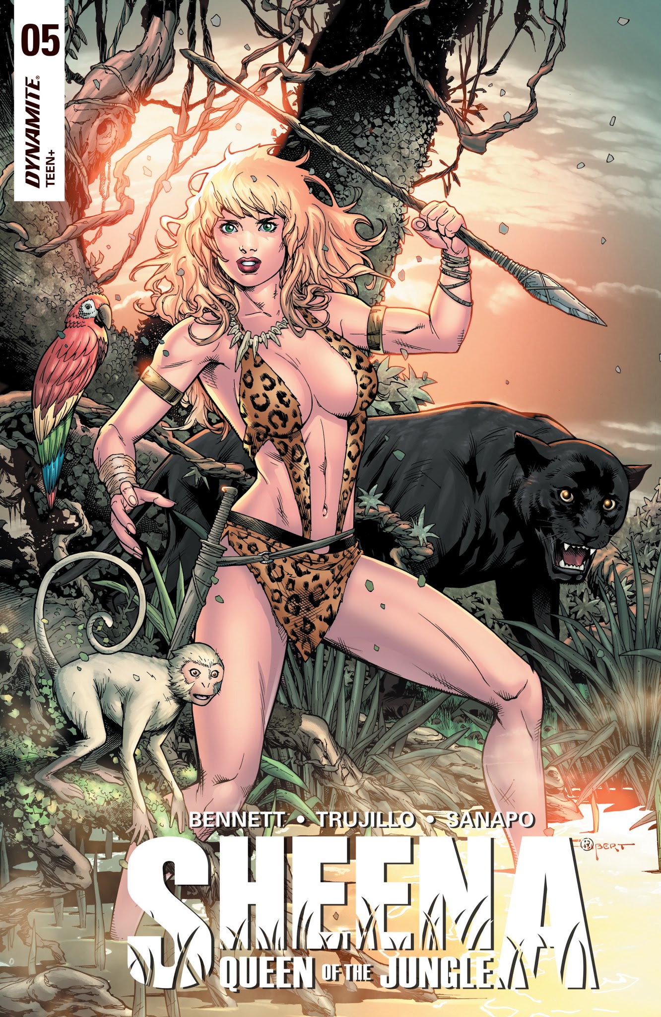 Read online Sheena: Queen Of The Jungle (2017) comic -  Issue #5 - 1