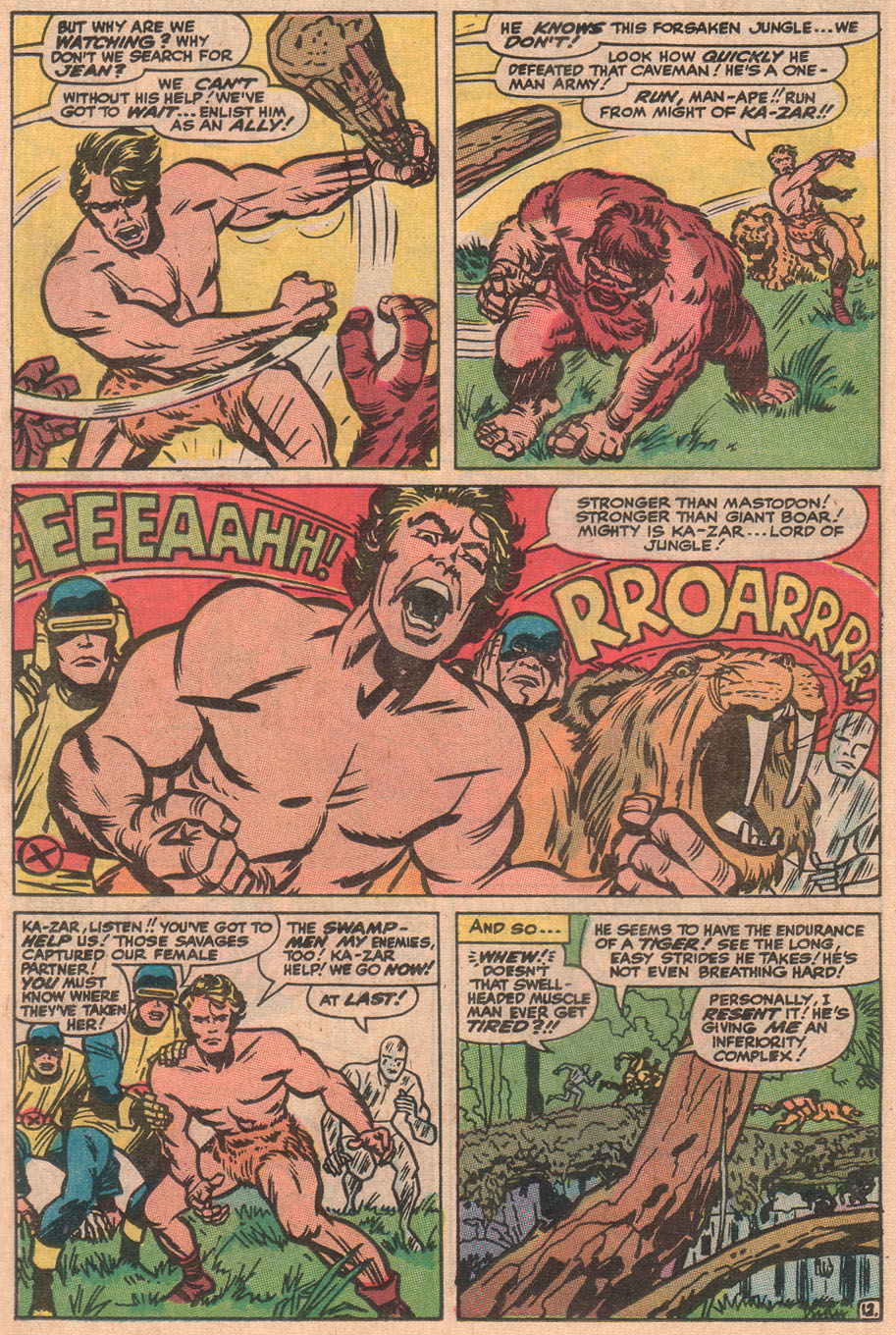Read online Ka-Zar (1970) comic -  Issue #1 - 18