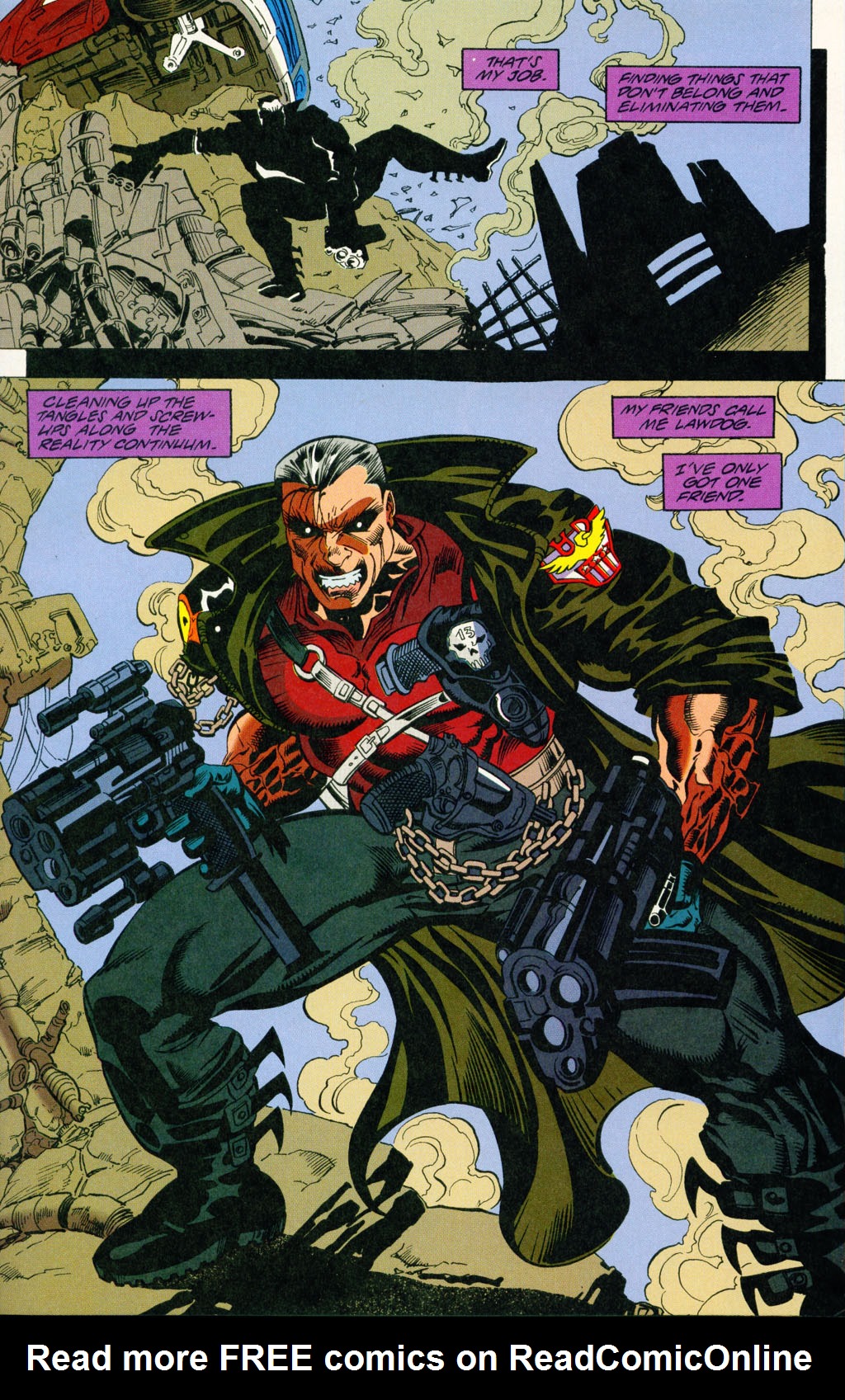 Read online Lawdog/Grimrod: Terror at the Crossroads comic -  Issue # Full - 9