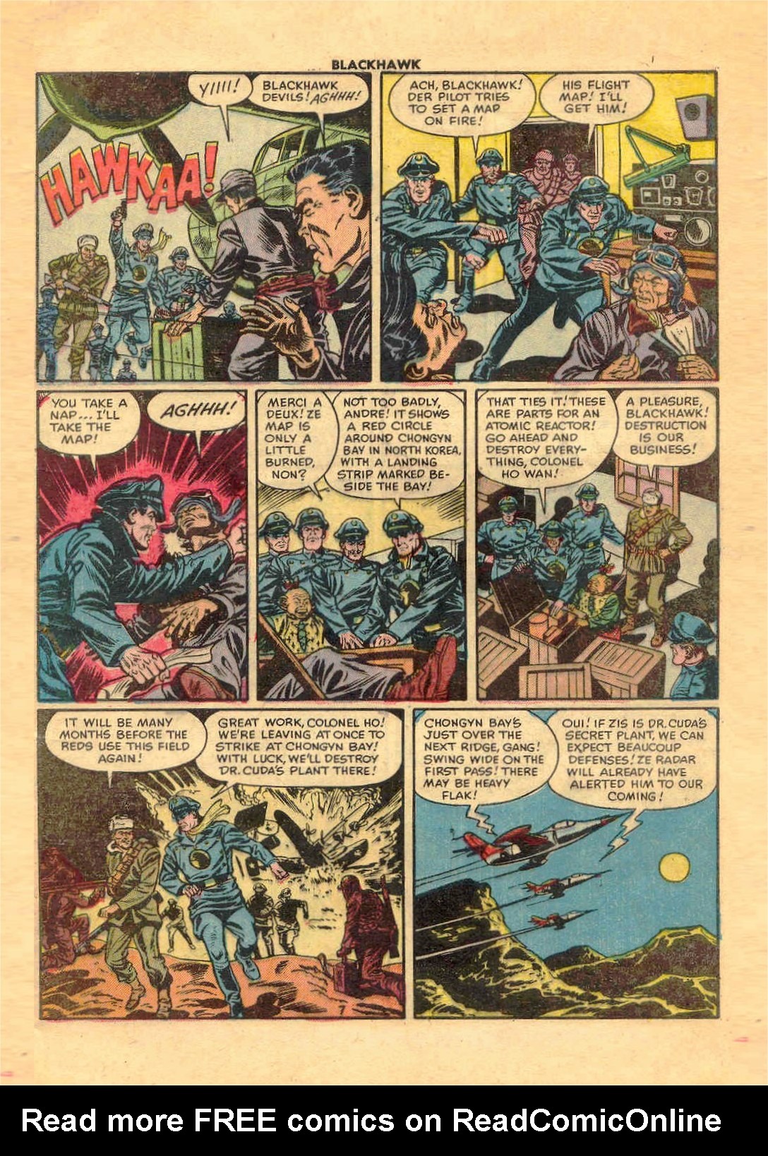Read online Blackhawk (1957) comic -  Issue #67 - 8