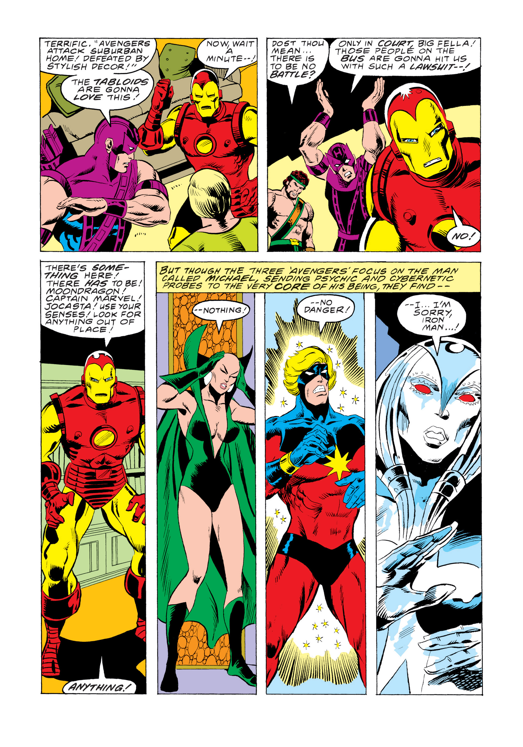 Read online Marvel Masterworks: The Avengers comic -  Issue # TPB 17 (Part 4) - 11