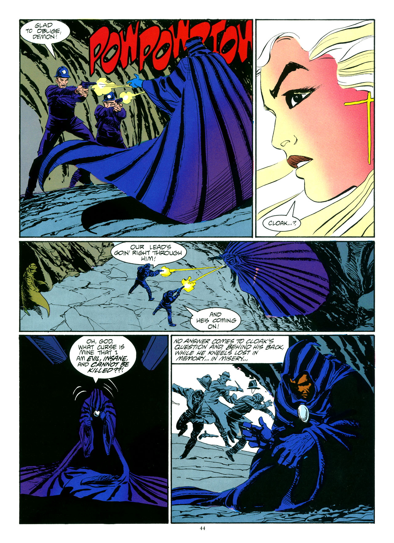 Read online Marvel Graphic Novel comic -  Issue #35 - Cloak & Dagger - Predator and Prey - 48