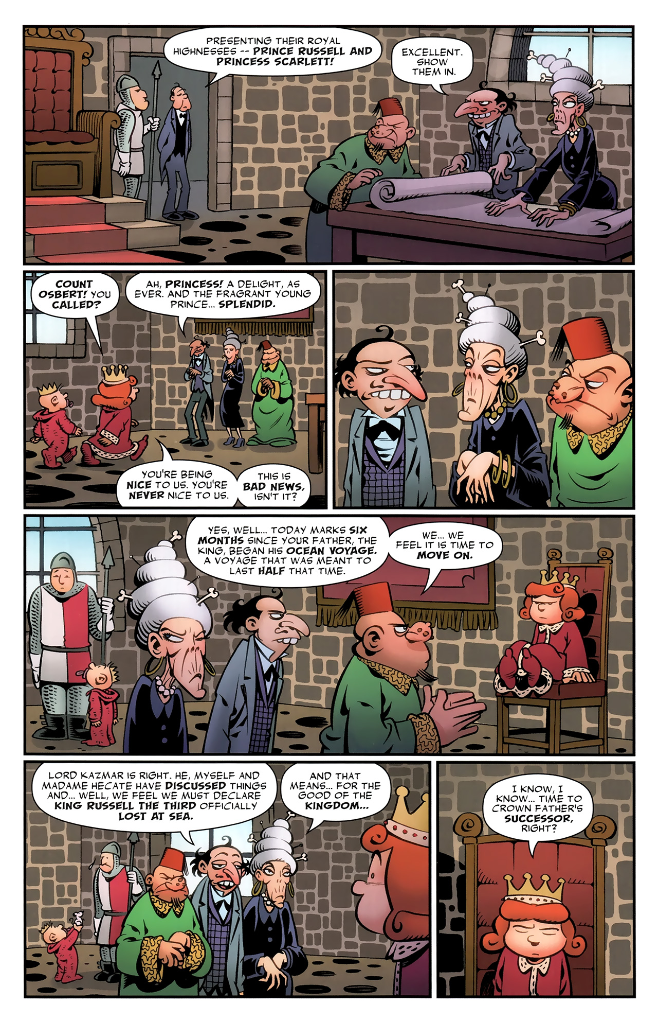 Read online Snarked comic -  Issue #1 - 12