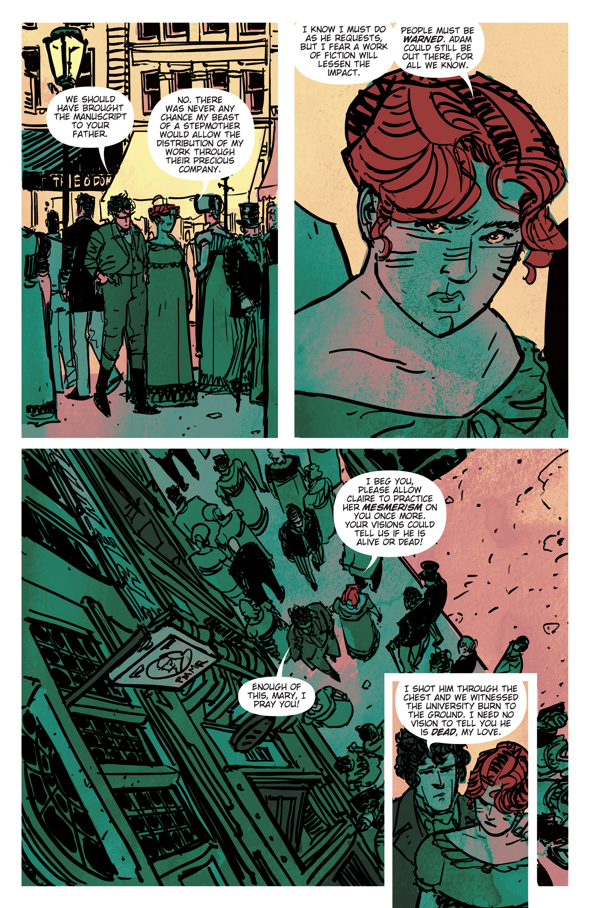 Read online Mary Shelley Monster Hunter comic -  Issue #5 - 12