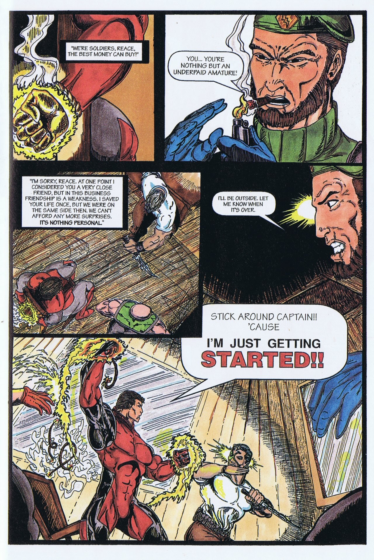 Read online Bloodfire comic -  Issue #1 - 18