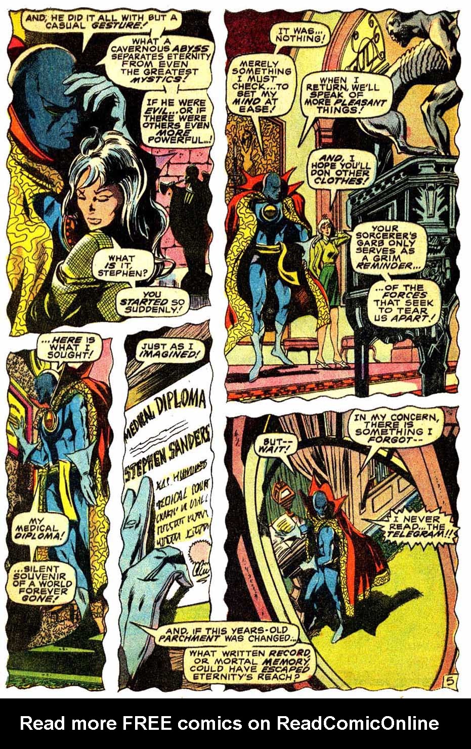 Read online Doctor Strange (1968) comic -  Issue #183 - 6