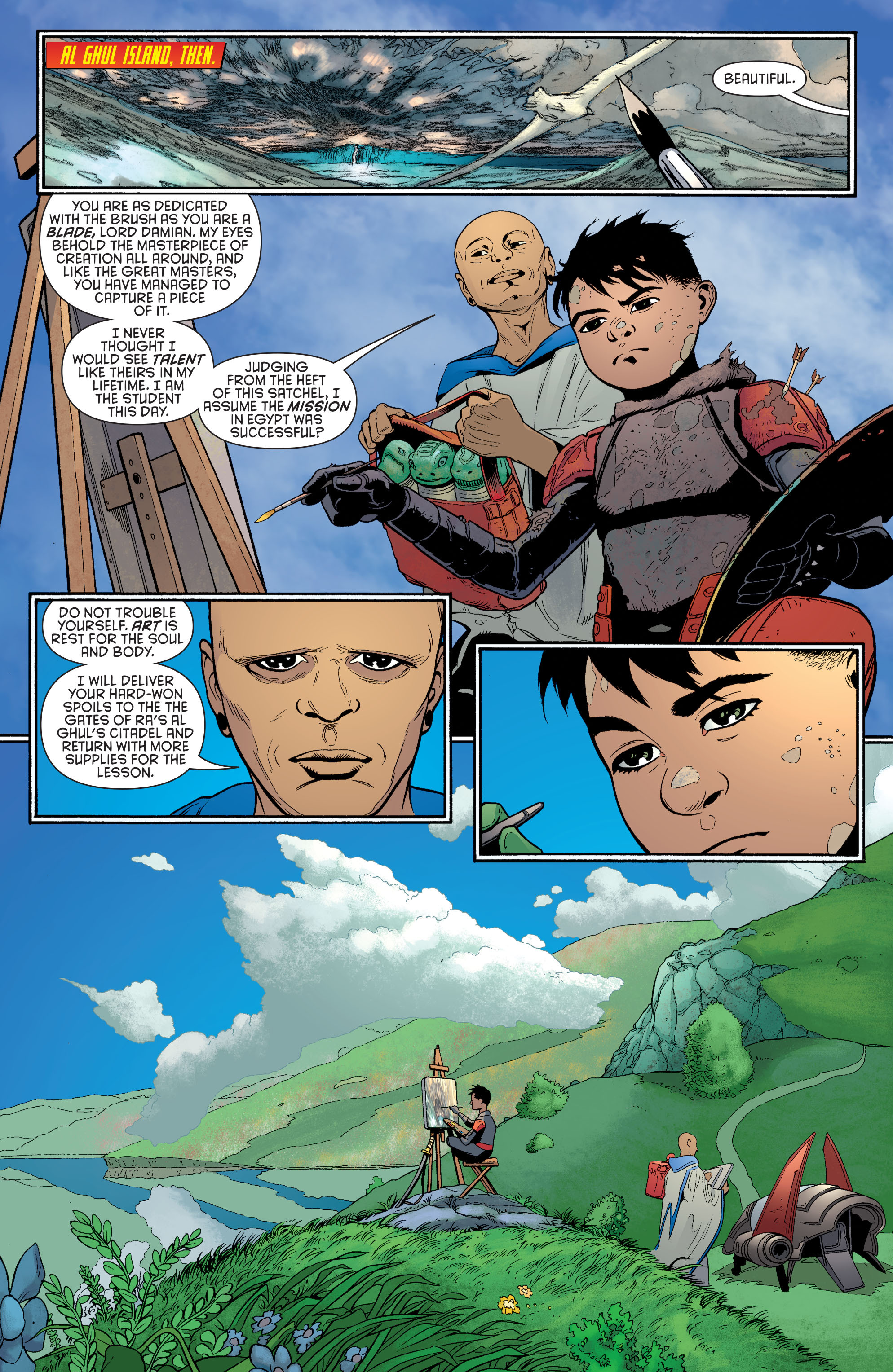 Read online Robin: Son of Batman comic -  Issue #4 - 4